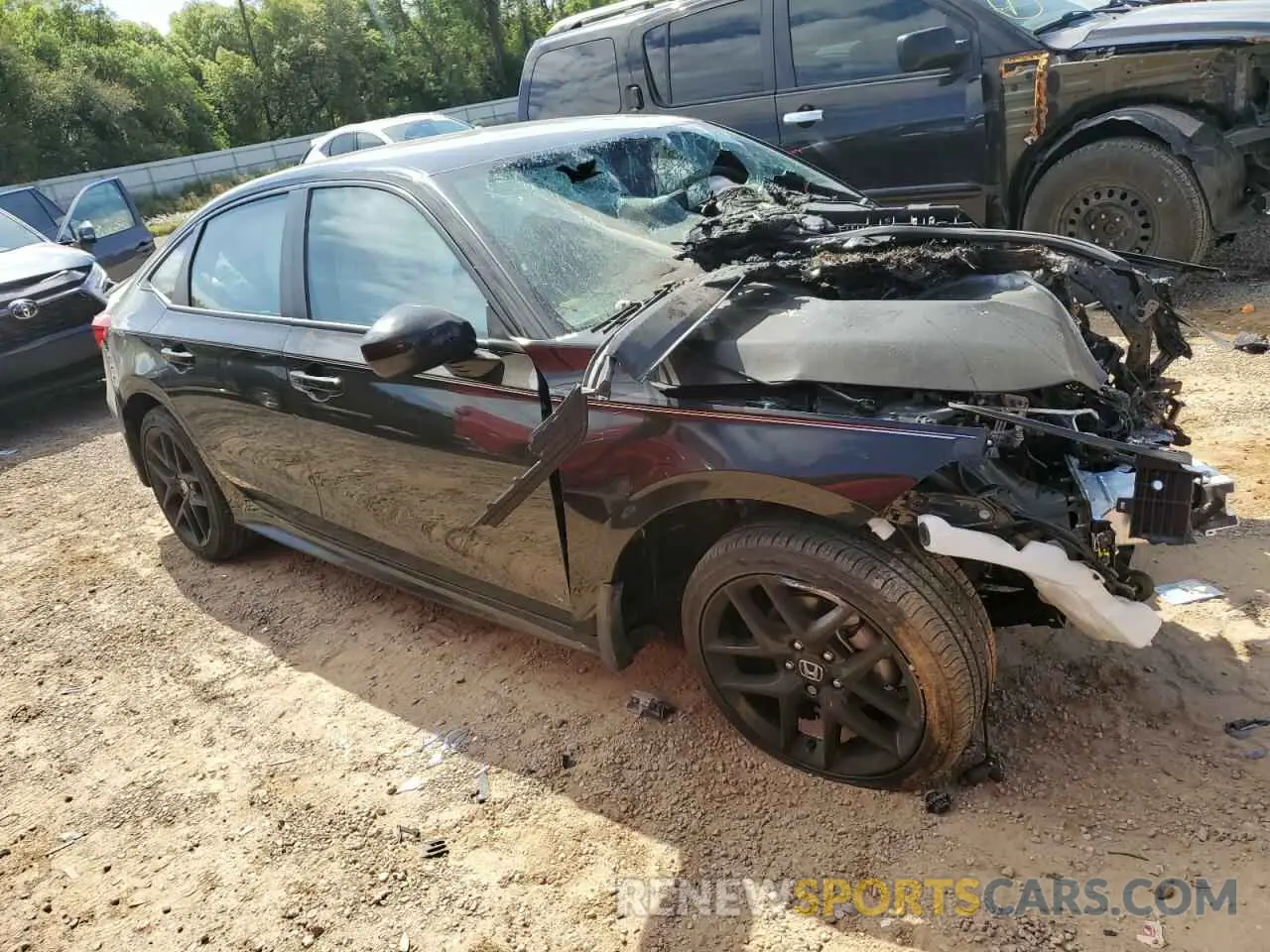 4 Фотография поврежденного автомобиля 2HGFE2F54RH590370 HONDA CIVIC 2024