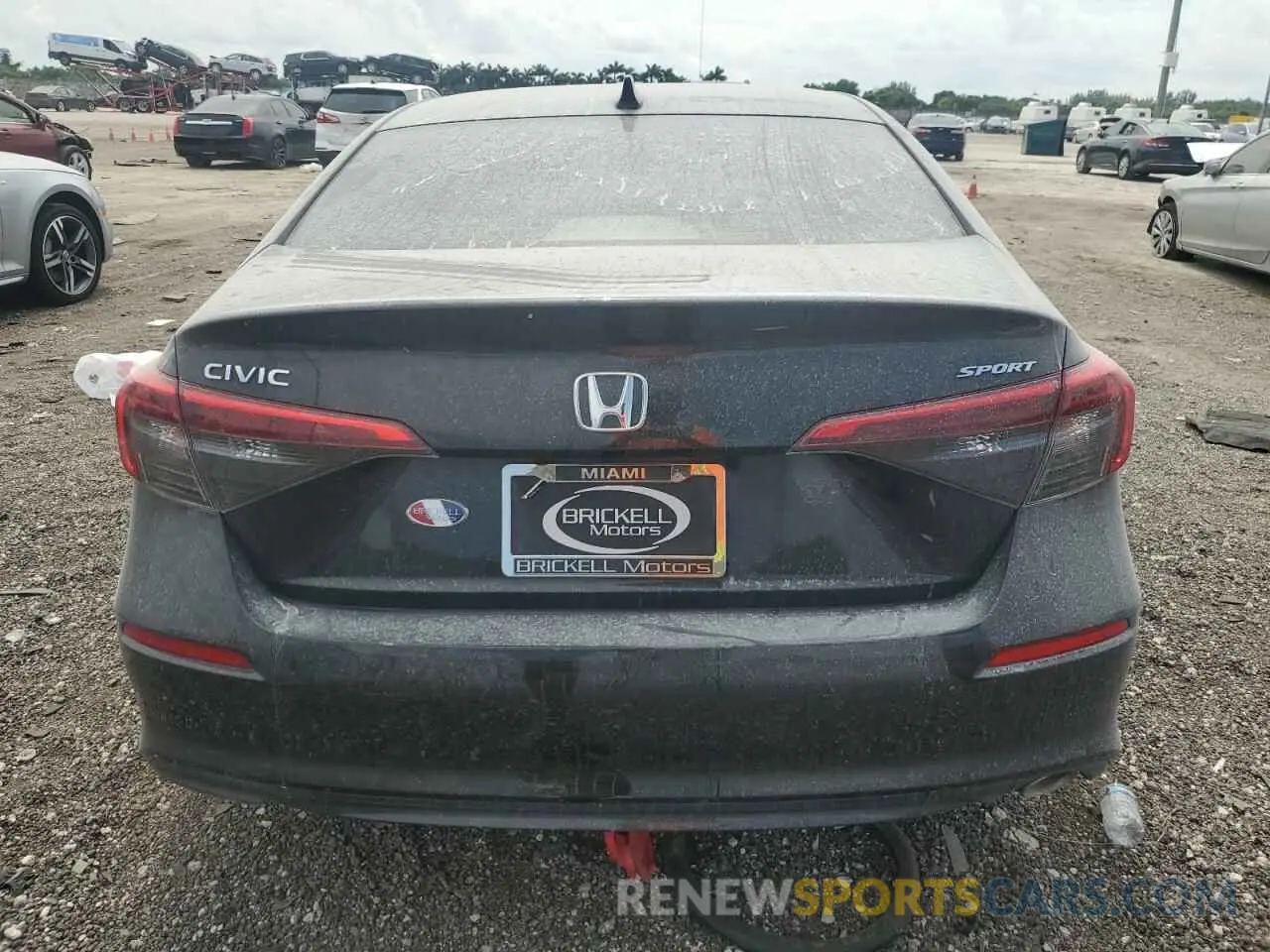 6 Photograph of a damaged car 2HGFE2F54RH594533 HONDA CIVIC 2024