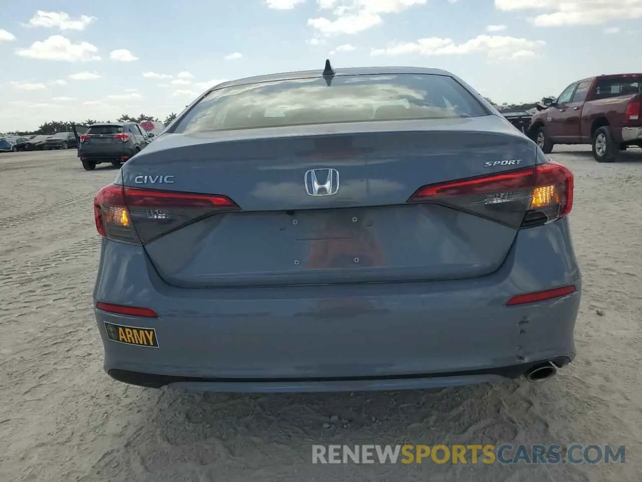 6 Photograph of a damaged car 2HGFE2F55RH517962 HONDA CIVIC 2024