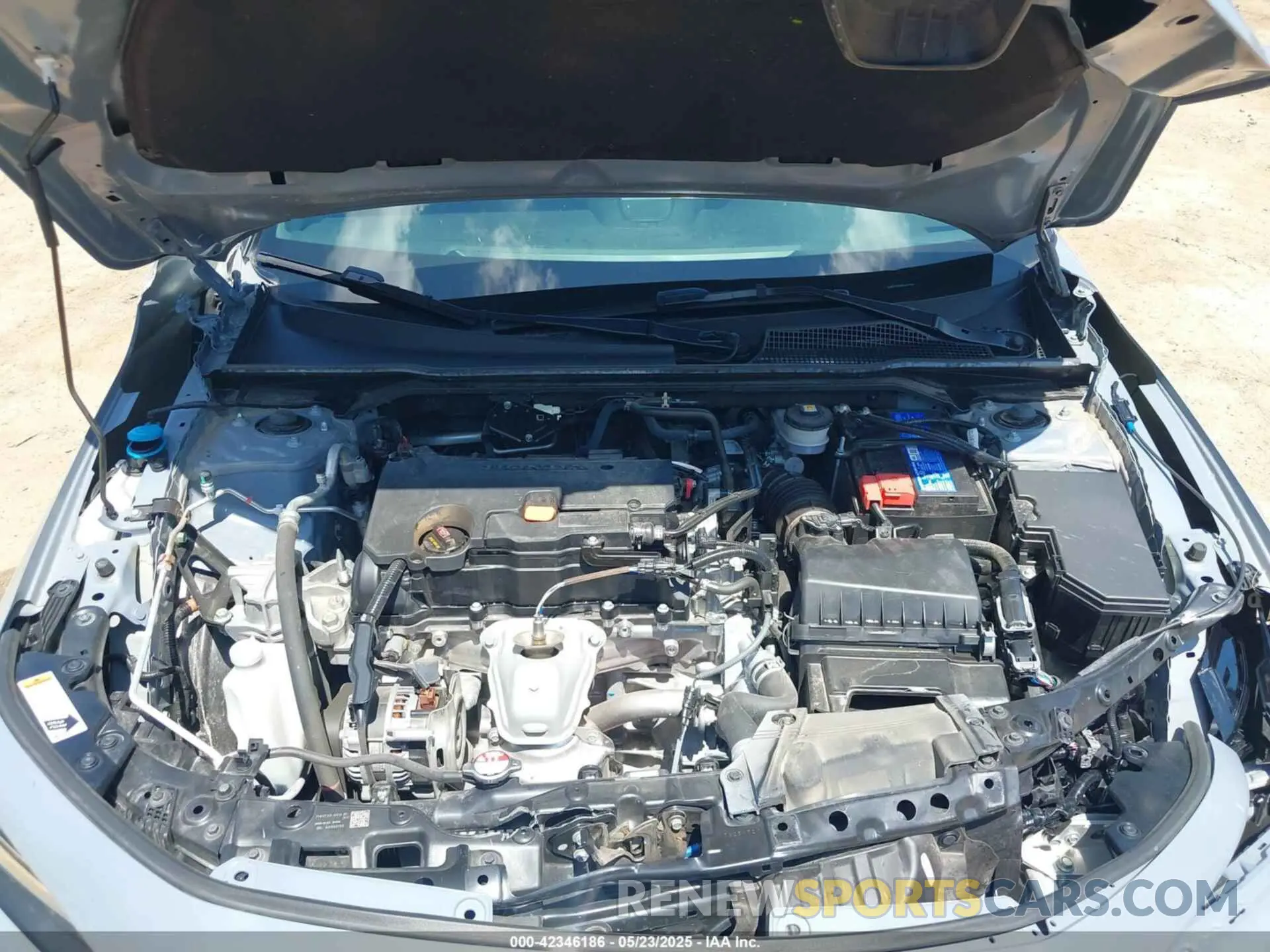 10 Photograph of a damaged car 2HGFE2F55RH531294 HONDA CIVIC 2024