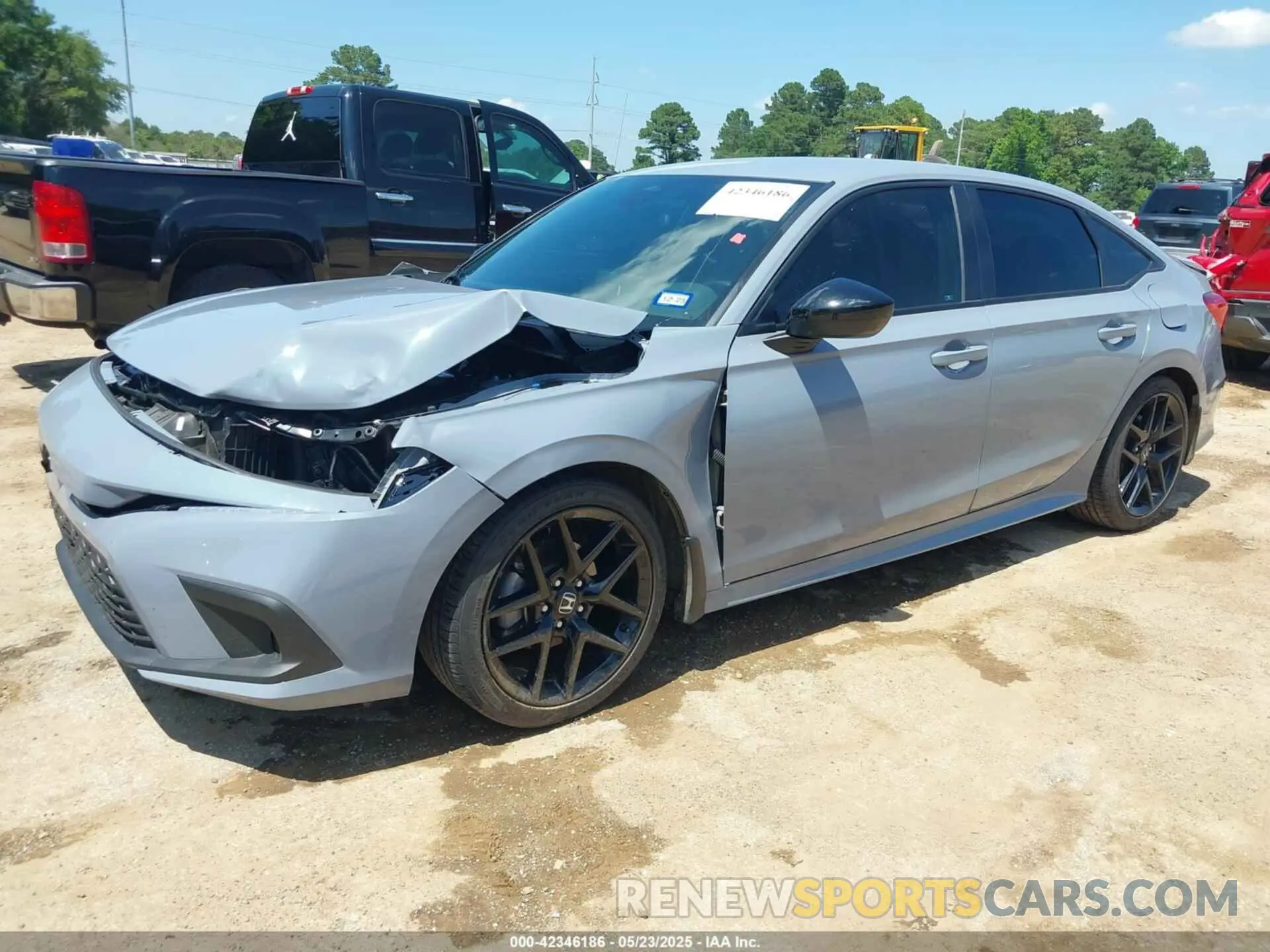 2 Photograph of a damaged car 2HGFE2F55RH531294 HONDA CIVIC 2024