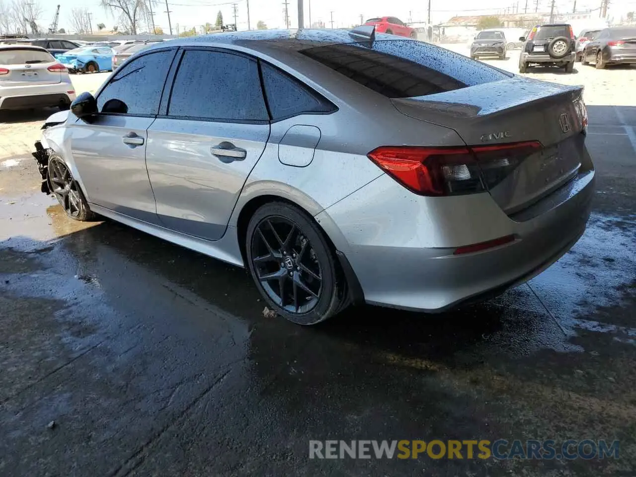 2 Photograph of a damaged car 2HGFE2F55RH531389 HONDA CIVIC 2024