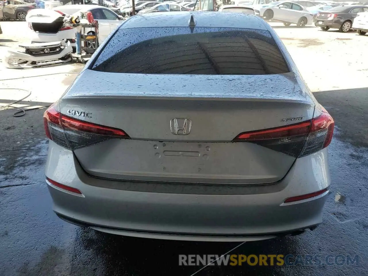 6 Photograph of a damaged car 2HGFE2F55RH531389 HONDA CIVIC 2024
