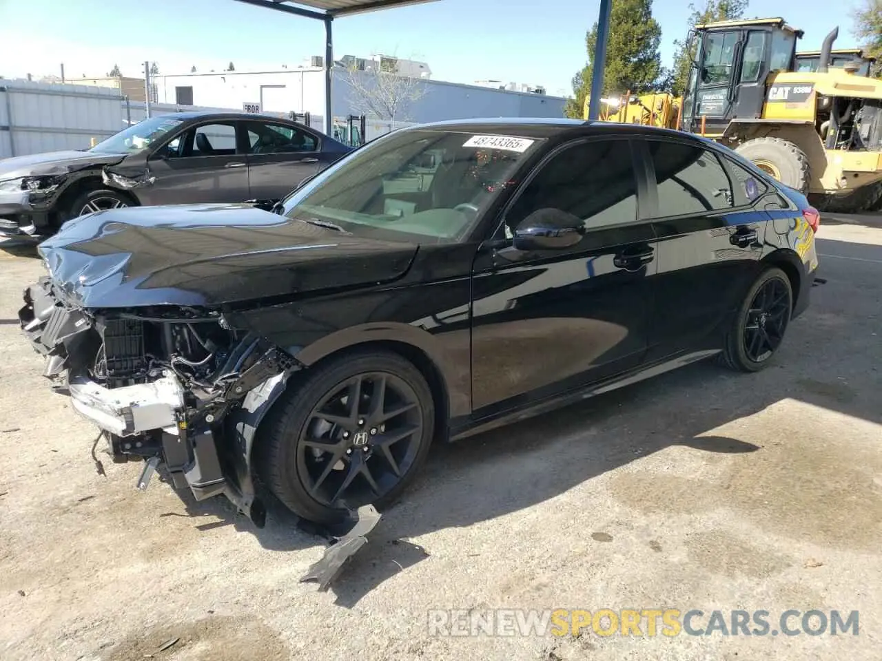 1 Photograph of a damaged car 2HGFE2F55RH553375 HONDA CIVIC 2024