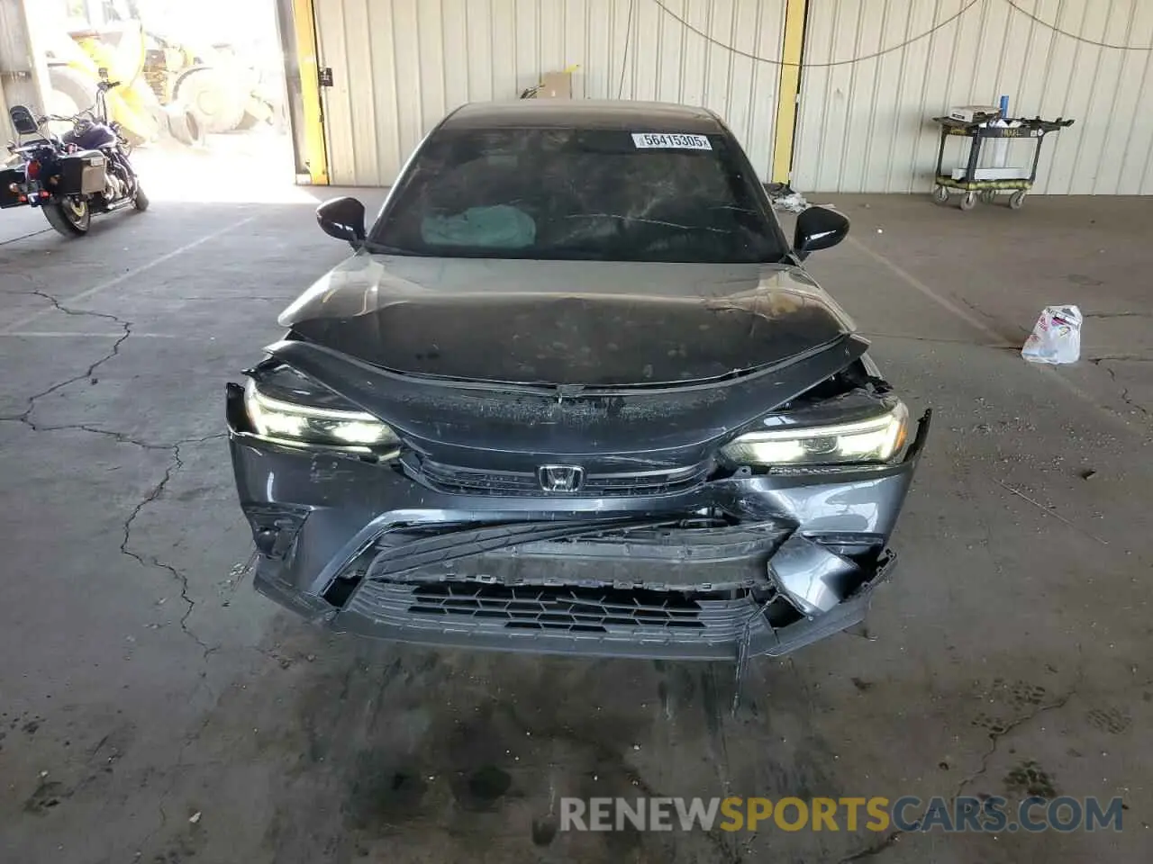 5 Photograph of a damaged car 2HGFE2F55RH567633 HONDA CIVIC 2024