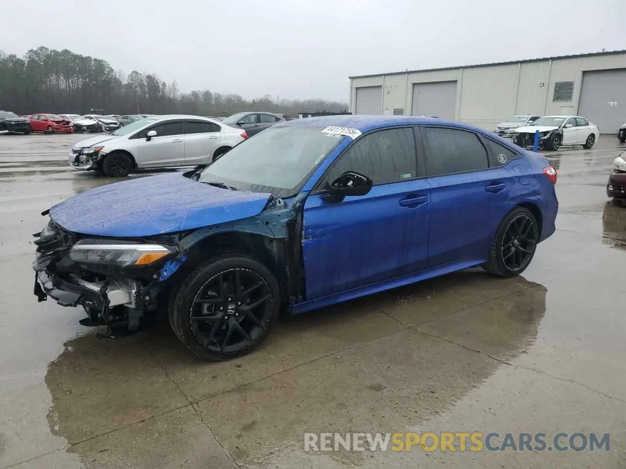 1 Photograph of a damaged car 2HGFE2F56RH504878 HONDA CIVIC 2024