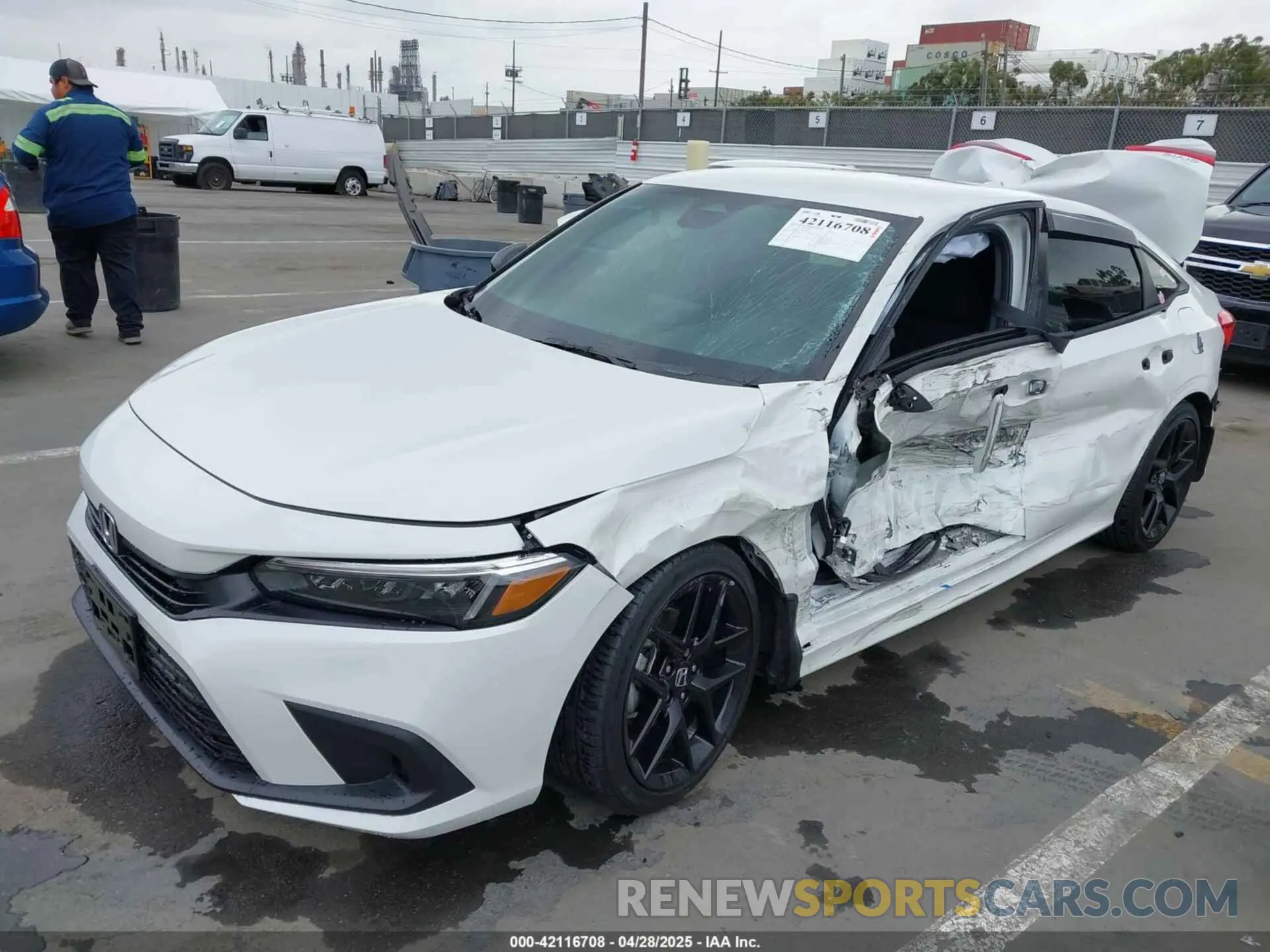 2 Photograph of a damaged car 2HGFE2F56RH507781 HONDA CIVIC 2024