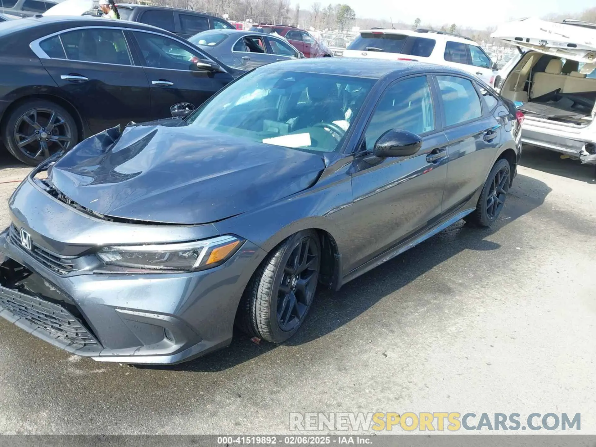 2 Photograph of a damaged car 2HGFE2F56RH511040 HONDA CIVIC 2024