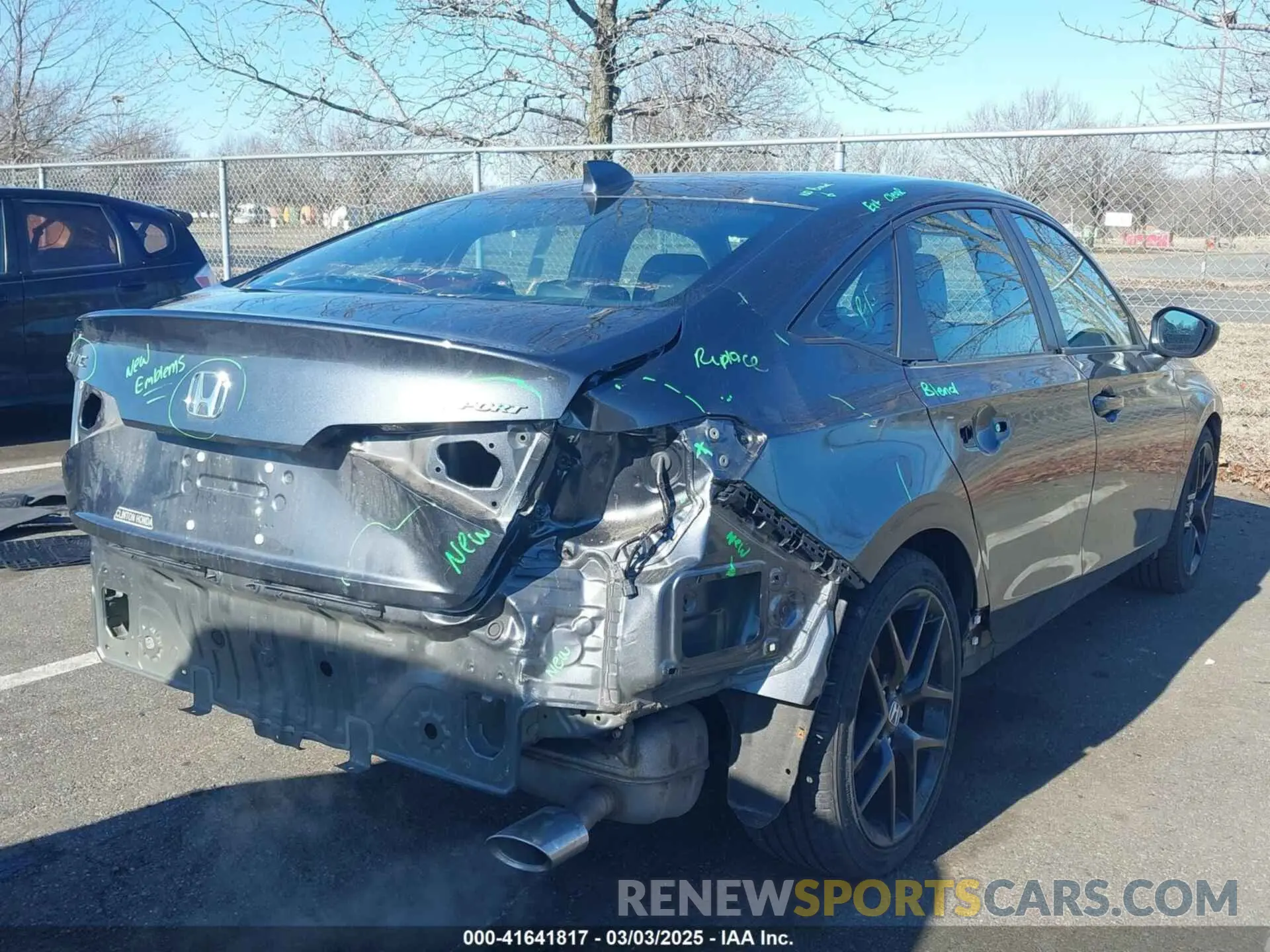 4 Фотография поврежденного автомобиля 2HGFE2F56RH520918 HONDA CIVIC 2024