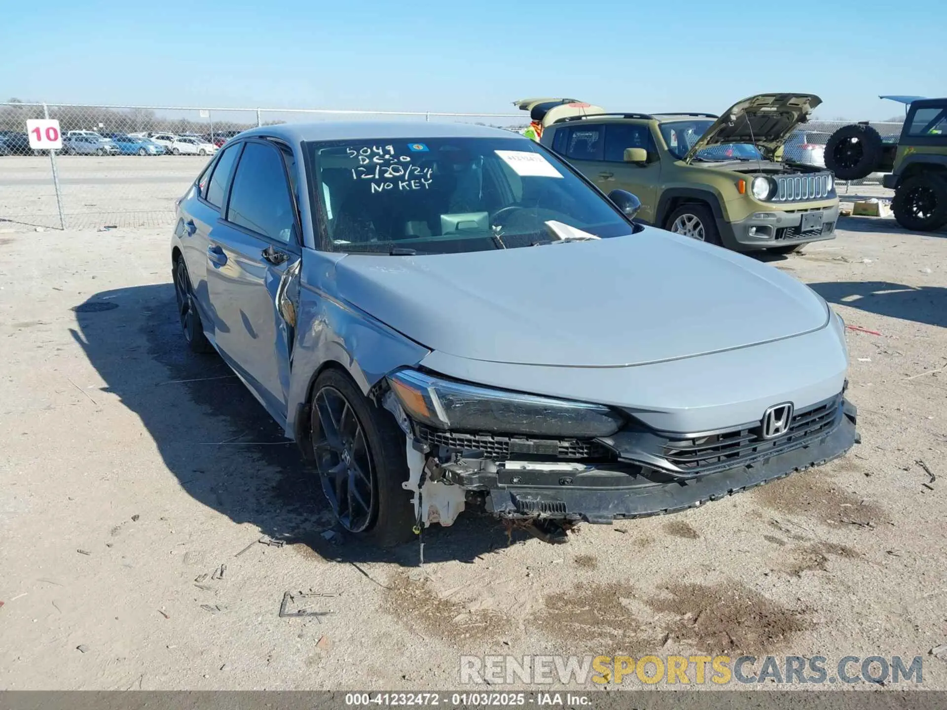 1 Фотография поврежденного автомобиля 2HGFE2F56RH521051 HONDA CIVIC 2024