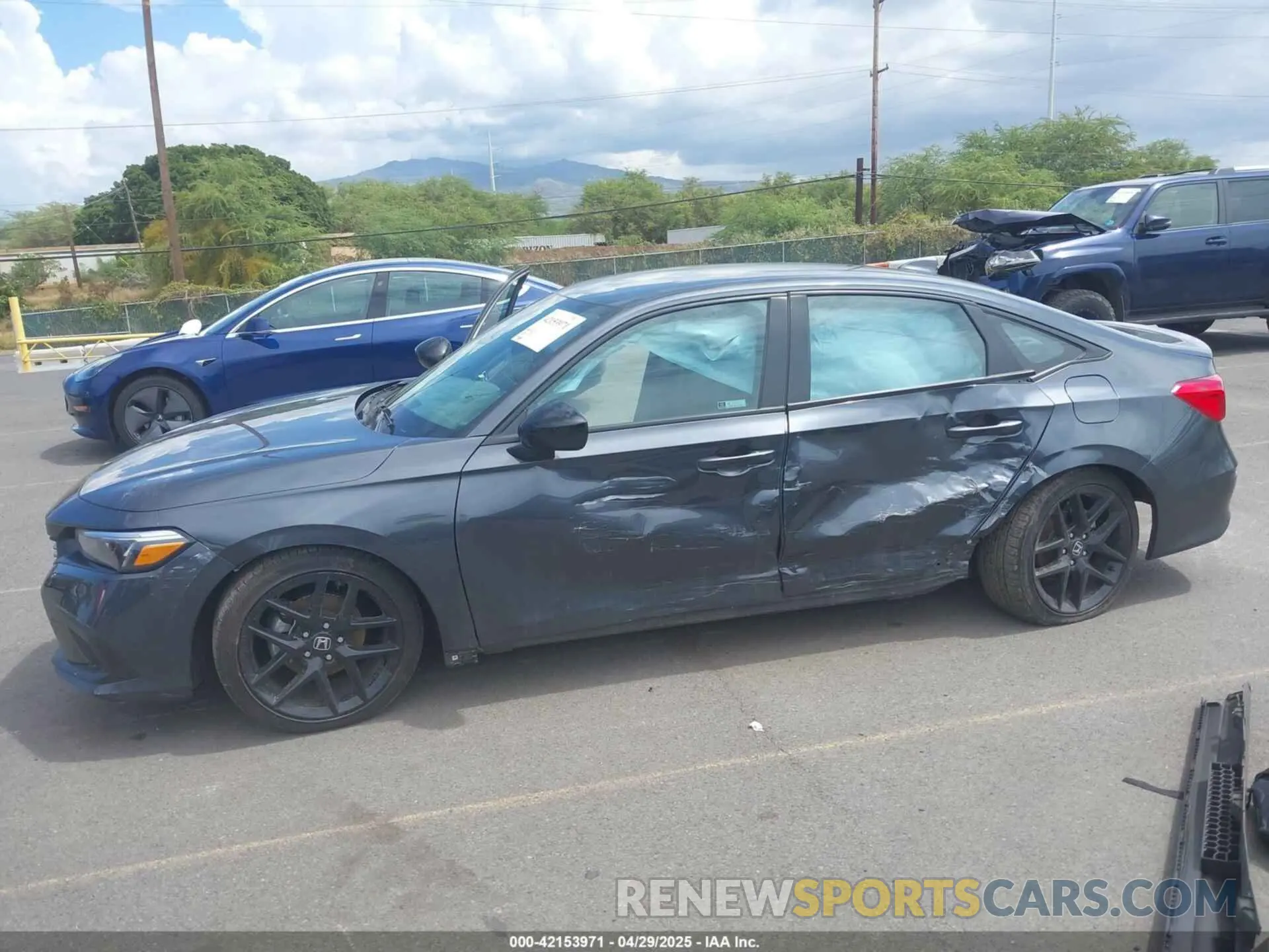 6 Photograph of a damaged car 2HGFE2F56RH522202 HONDA CIVIC 2024