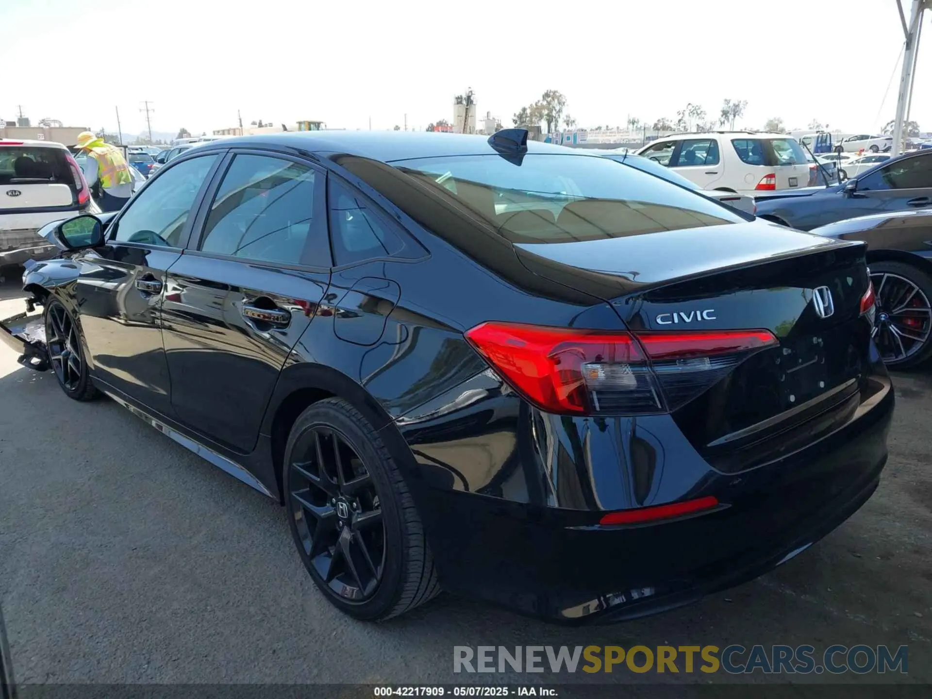 3 Photograph of a damaged car 2HGFE2F56RH531448 HONDA CIVIC 2024