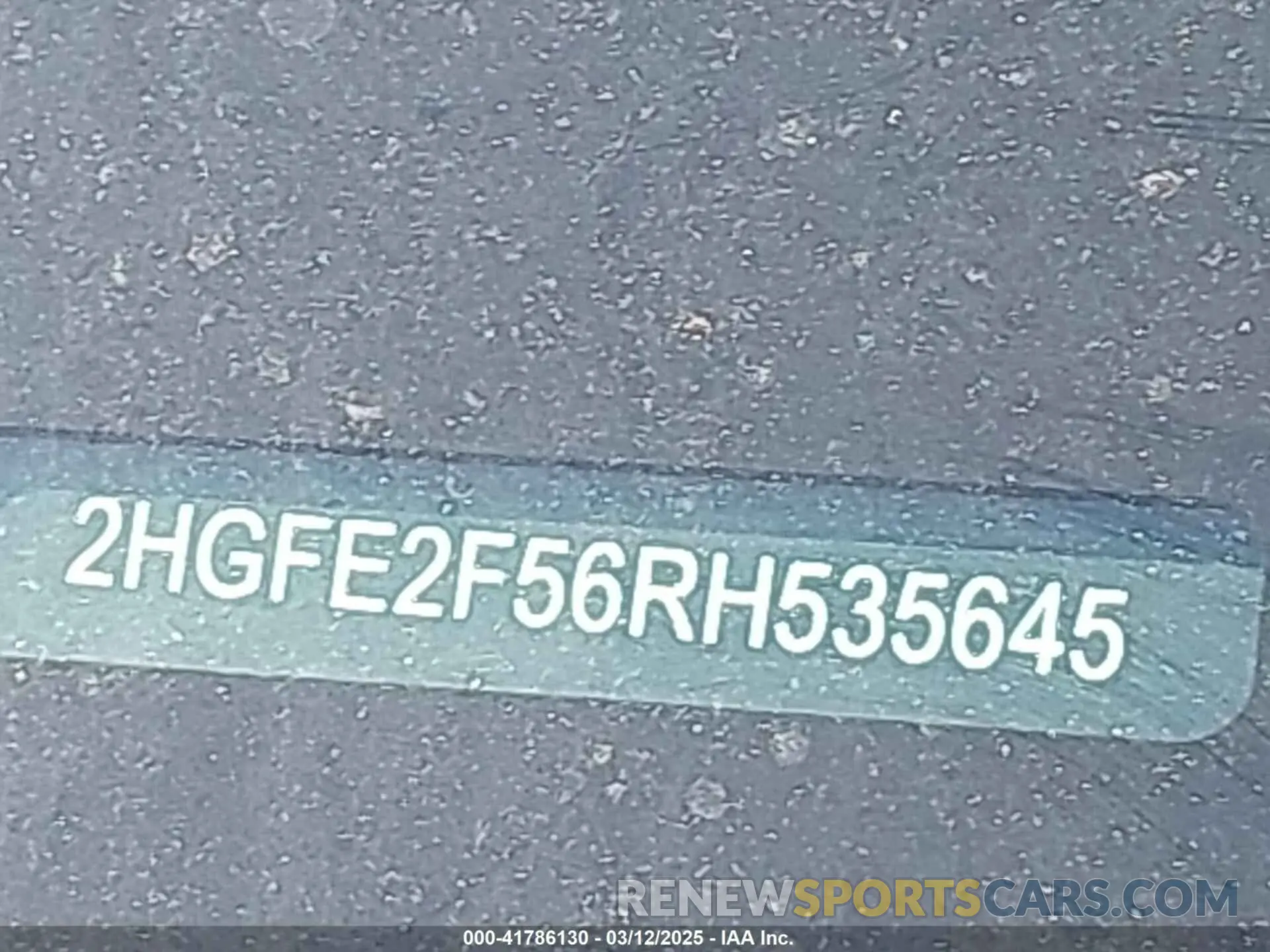 18 Фотография поврежденного автомобиля 2HGFE2F56RH535645 HONDA CIVIC 2024