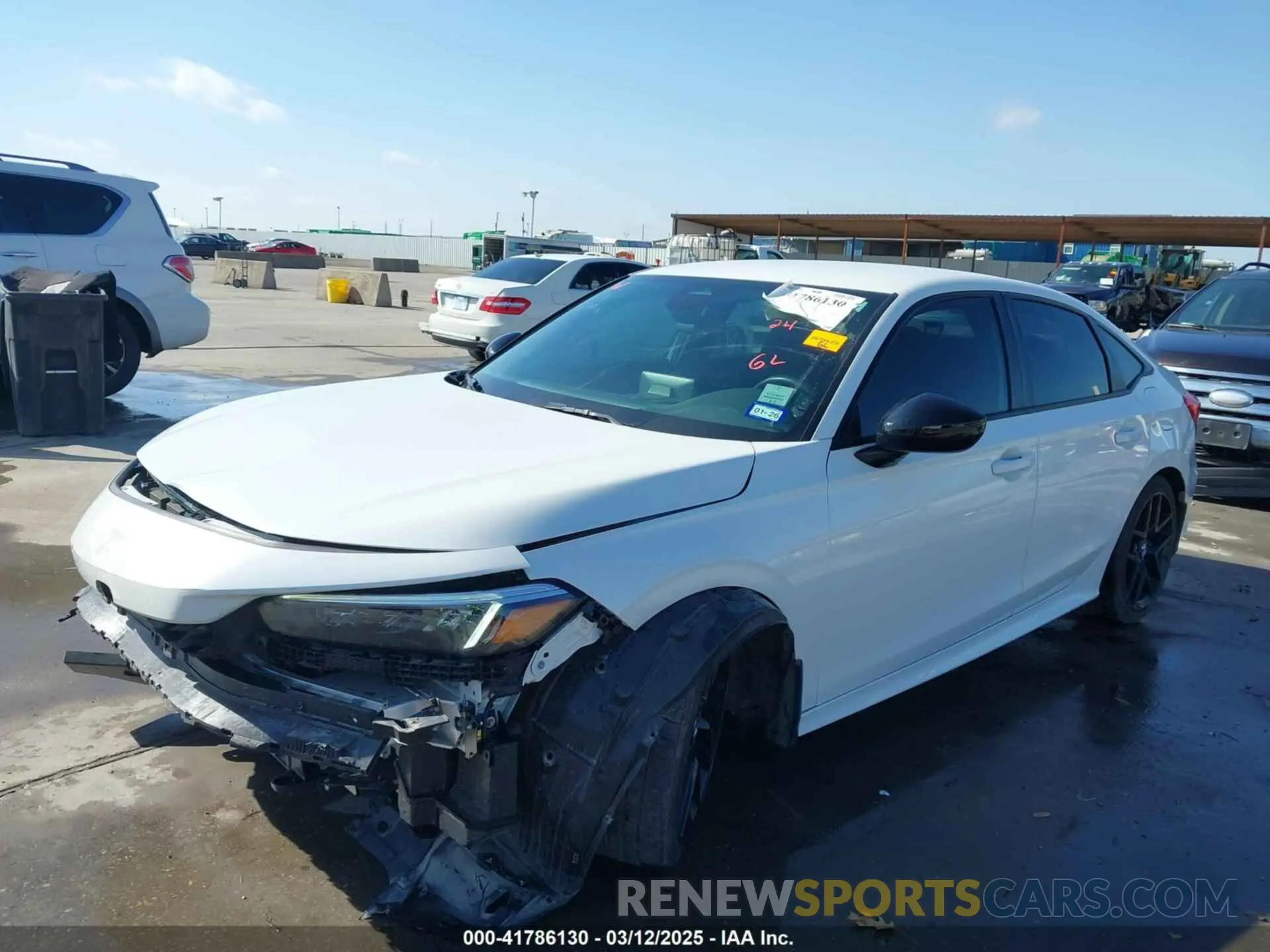 2 Фотография поврежденного автомобиля 2HGFE2F56RH535645 HONDA CIVIC 2024