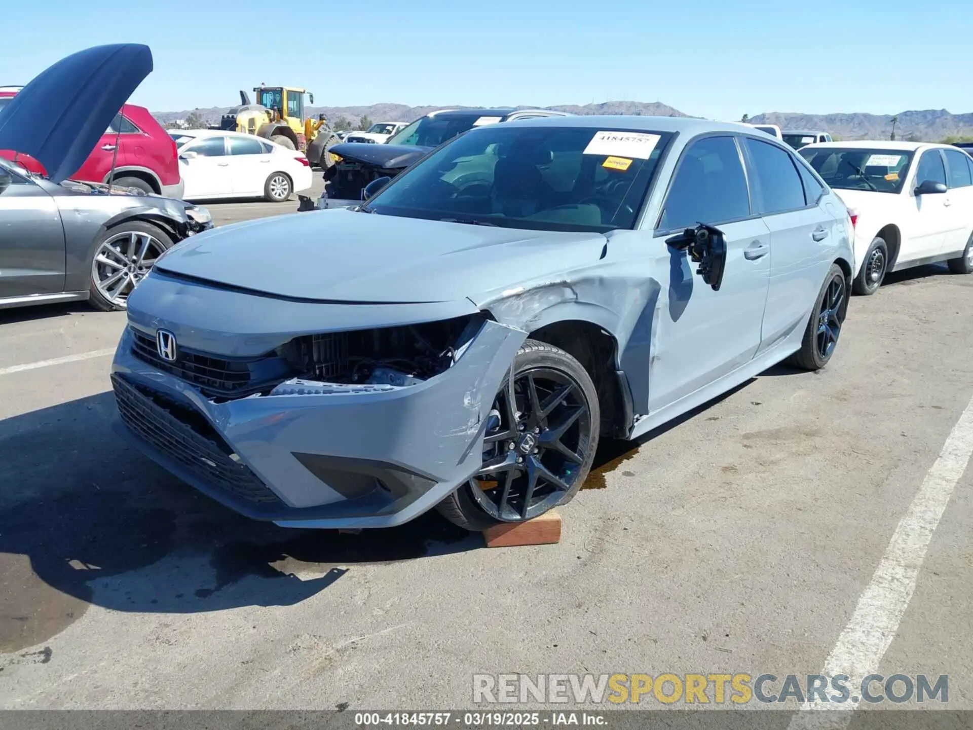 2 Photograph of a damaged car 2HGFE2F56RH560996 HONDA CIVIC 2024