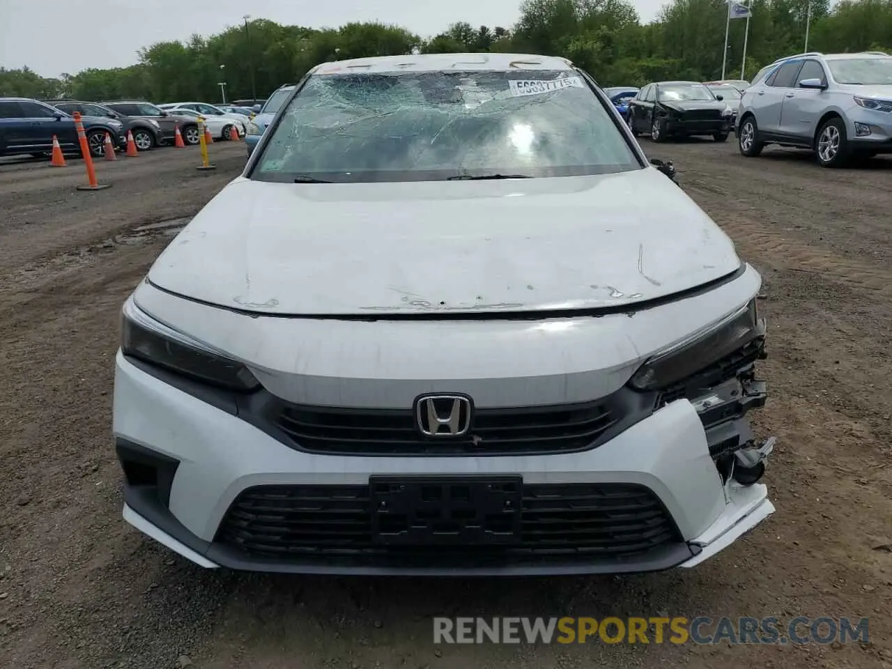 5 Photograph of a damaged car 2HGFE2F56RH565289 HONDA CIVIC 2024