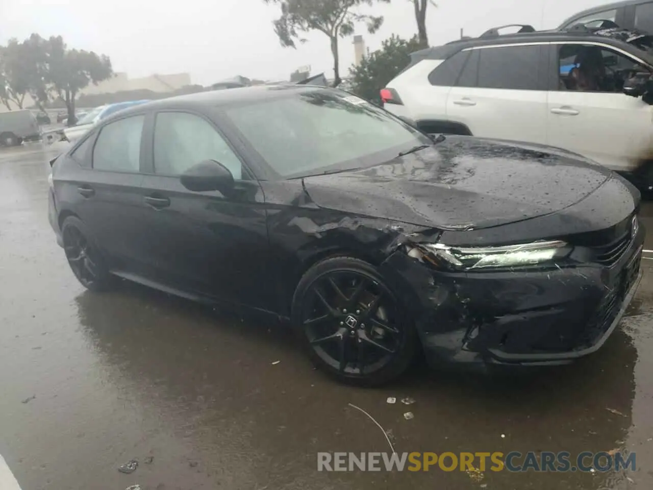 4 Photograph of a damaged car 2HGFE2F56RH571383 HONDA CIVIC 2024