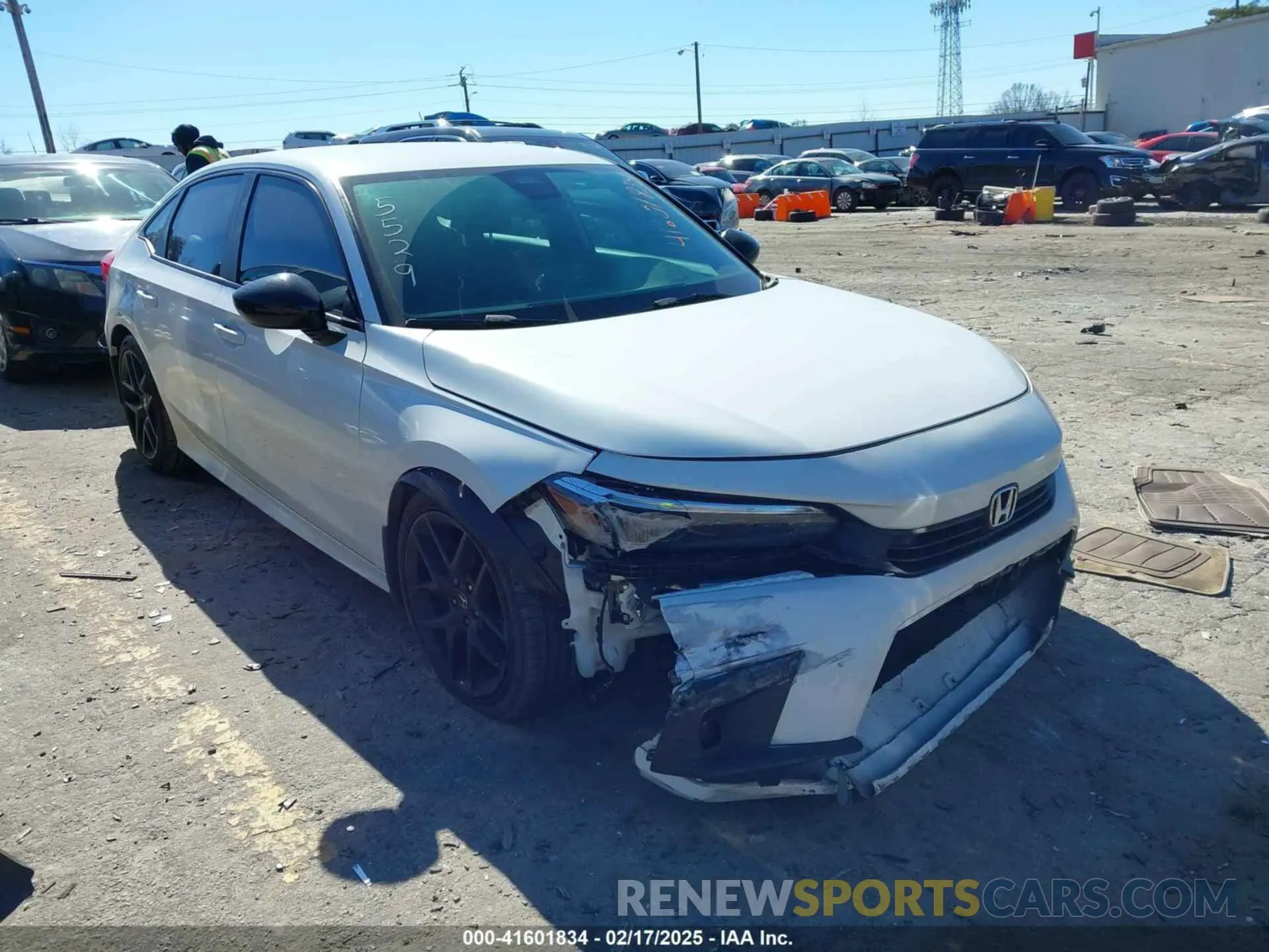 1 Photograph of a damaged car 2HGFE2F56RH575529 HONDA CIVIC 2024