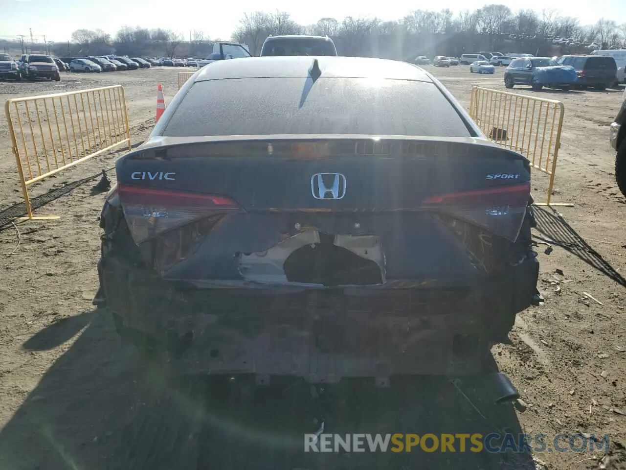 6 Фотография поврежденного автомобиля 2HGFE2F57RH509118 HONDA CIVIC 2024