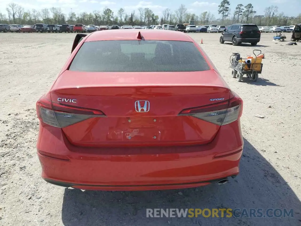 6 Photograph of a damaged car 2HGFE2F57RH515372 HONDA CIVIC 2024