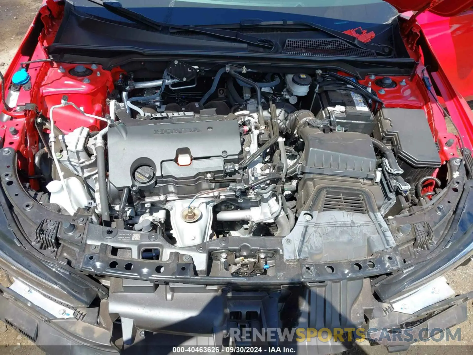 10 Photograph of a damaged car 2HGFE2F57RH521690 HONDA CIVIC 2024