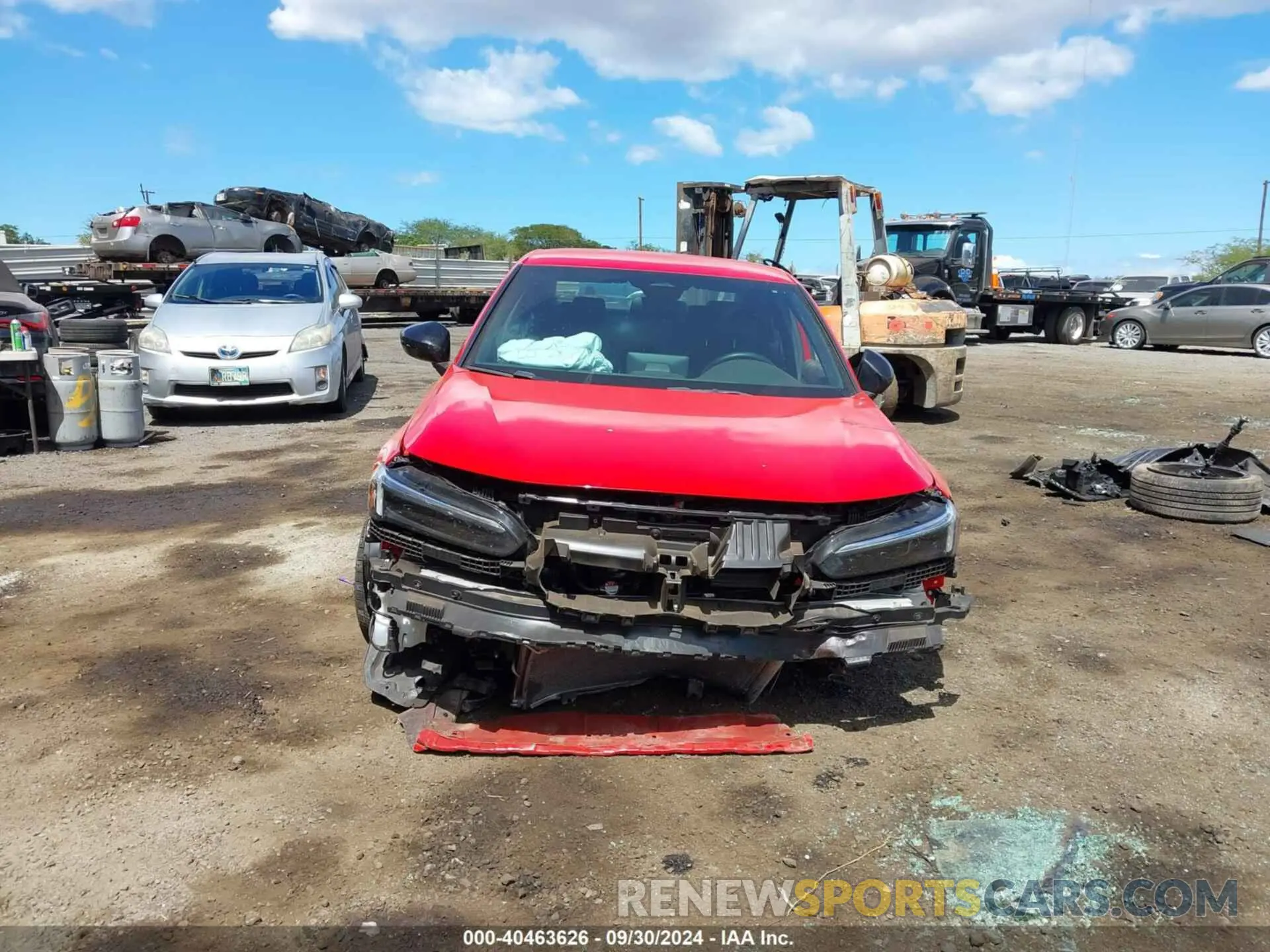 12 Photograph of a damaged car 2HGFE2F57RH521690 HONDA CIVIC 2024