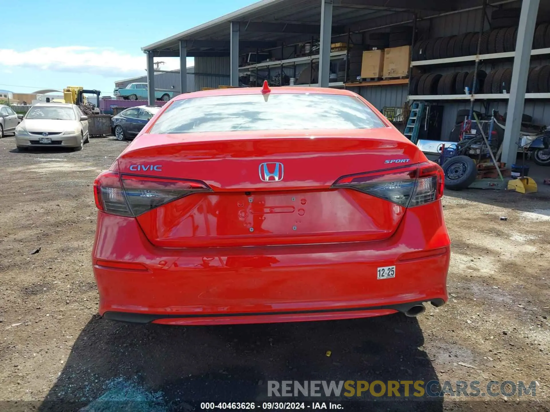 16 Photograph of a damaged car 2HGFE2F57RH521690 HONDA CIVIC 2024
