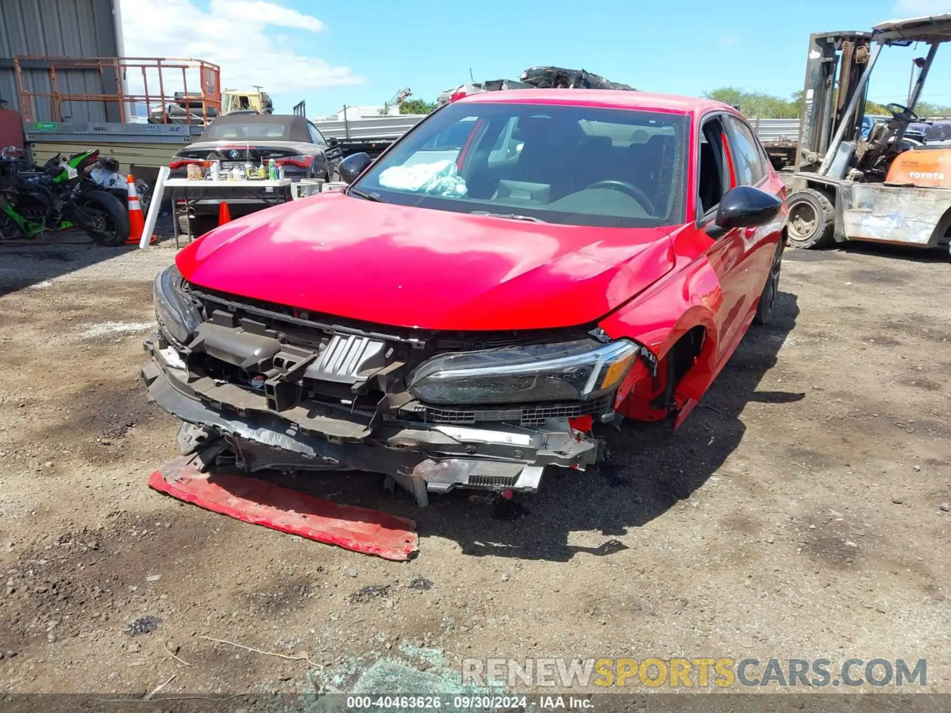 6 Photograph of a damaged car 2HGFE2F57RH521690 HONDA CIVIC 2024
