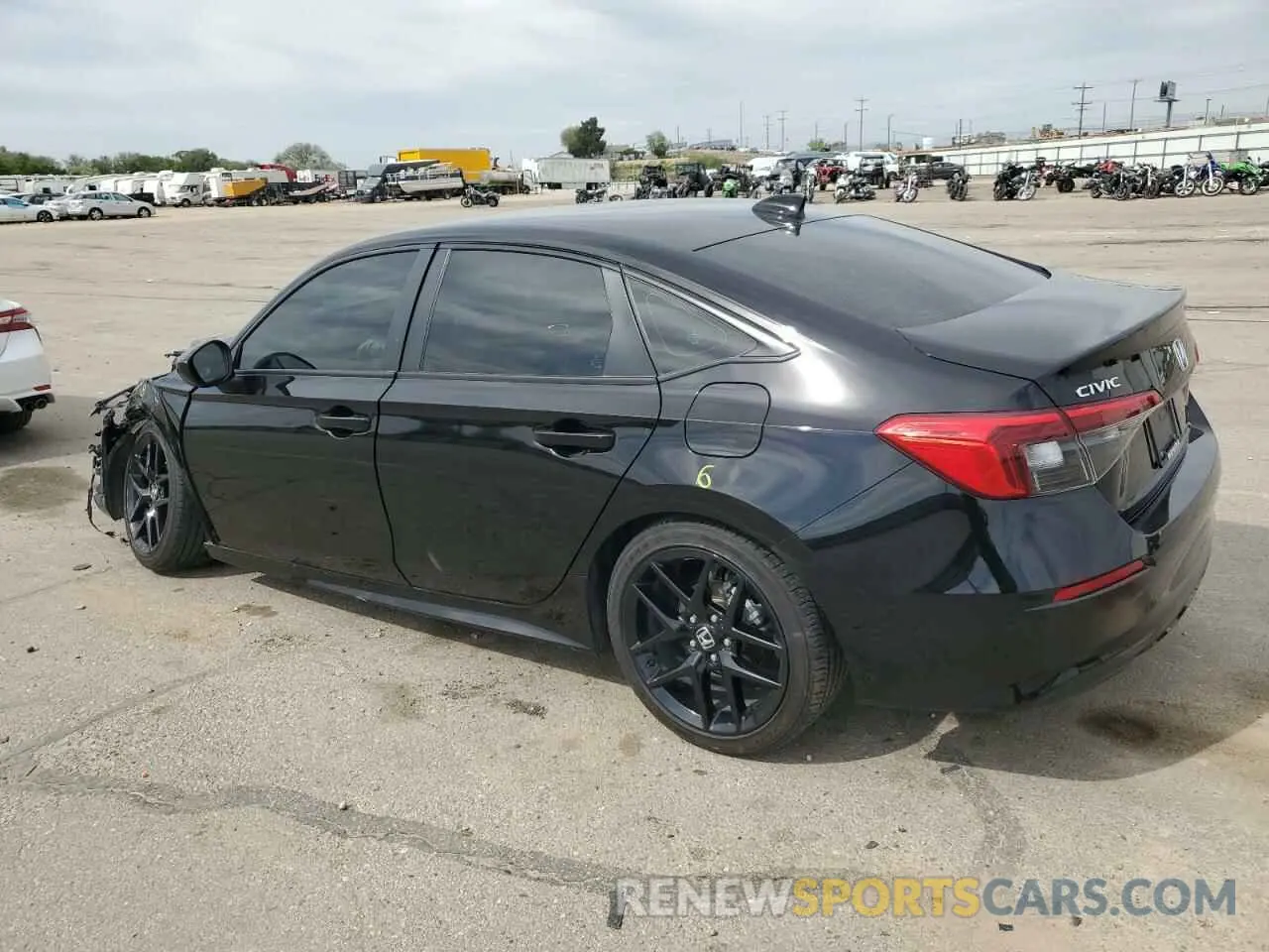 2 Photograph of a damaged car 2HGFE2F57RH528722 HONDA CIVIC 2024