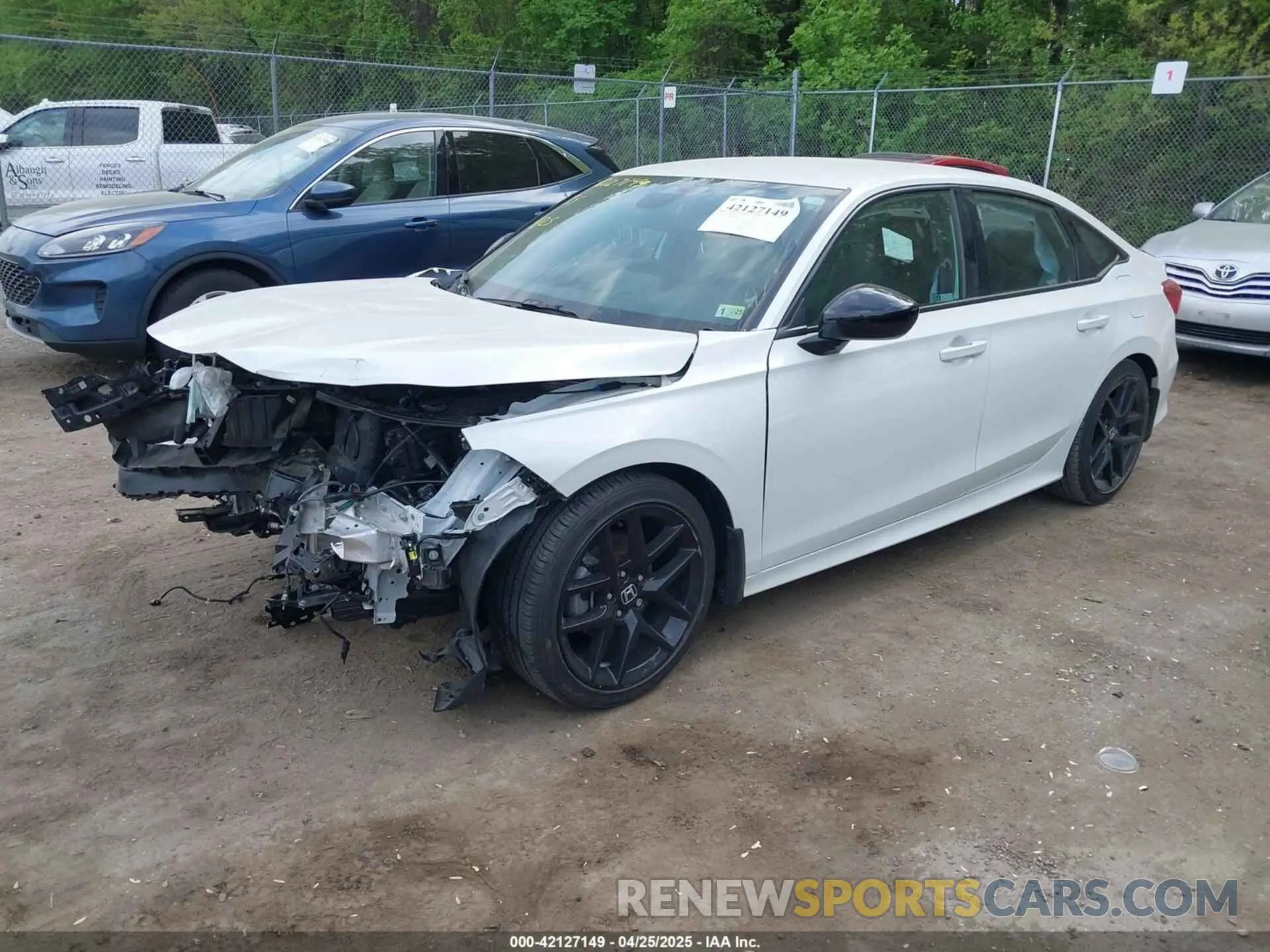 2 Photograph of a damaged car 2HGFE2F57RH535640 HONDA CIVIC 2024