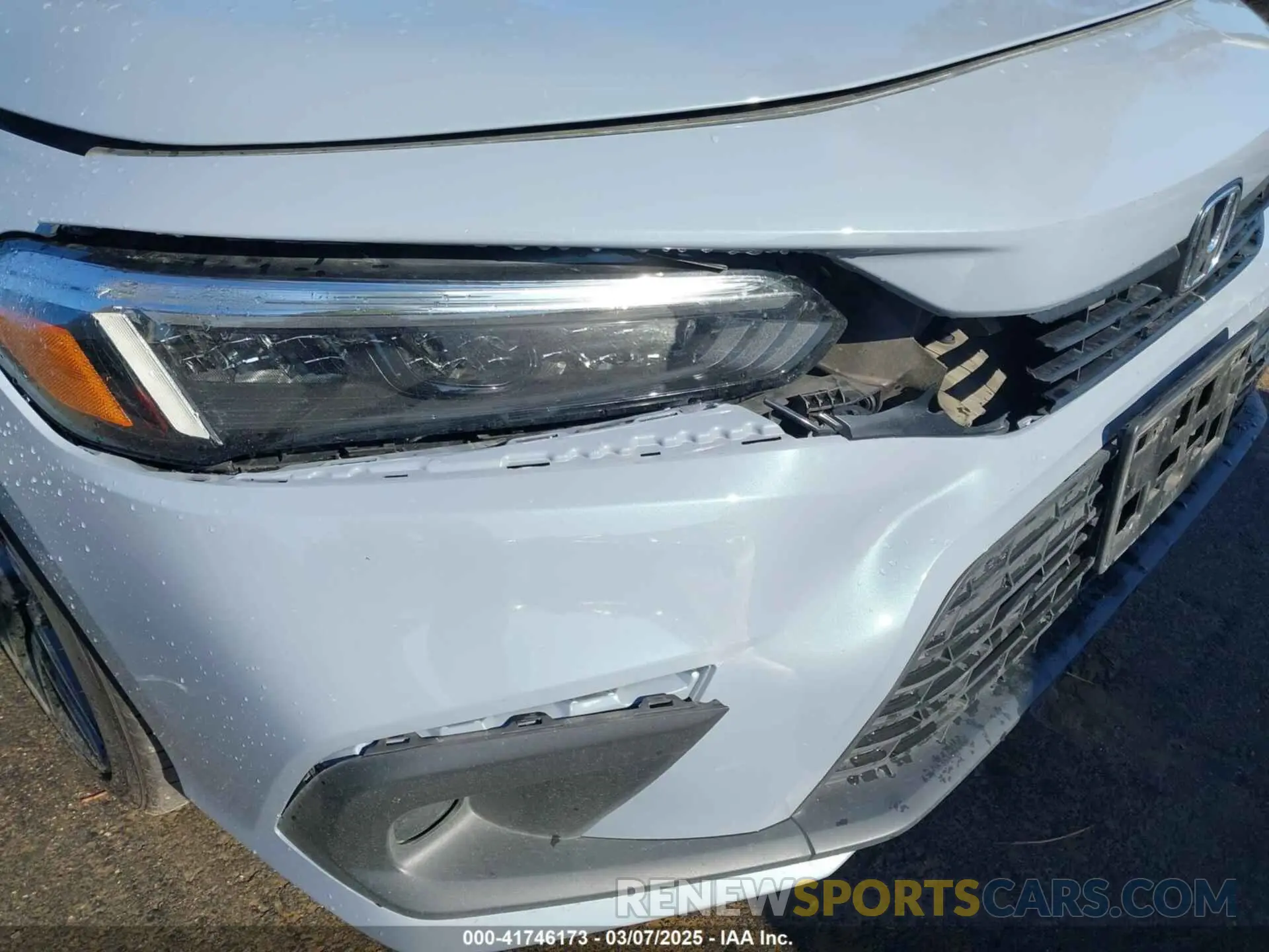 20 Photograph of a damaged car 2HGFE2F57RH561798 HONDA CIVIC 2024