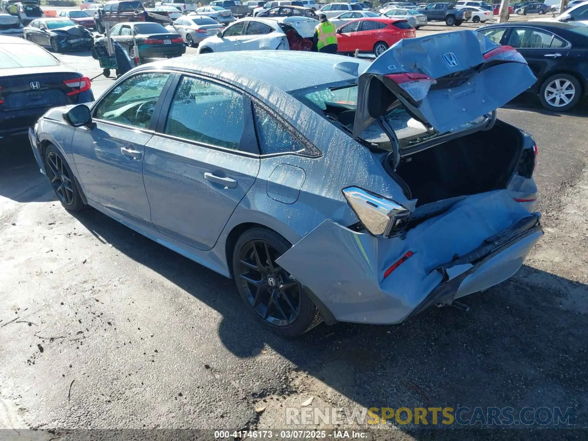 3 Photograph of a damaged car 2HGFE2F57RH561798 HONDA CIVIC 2024
