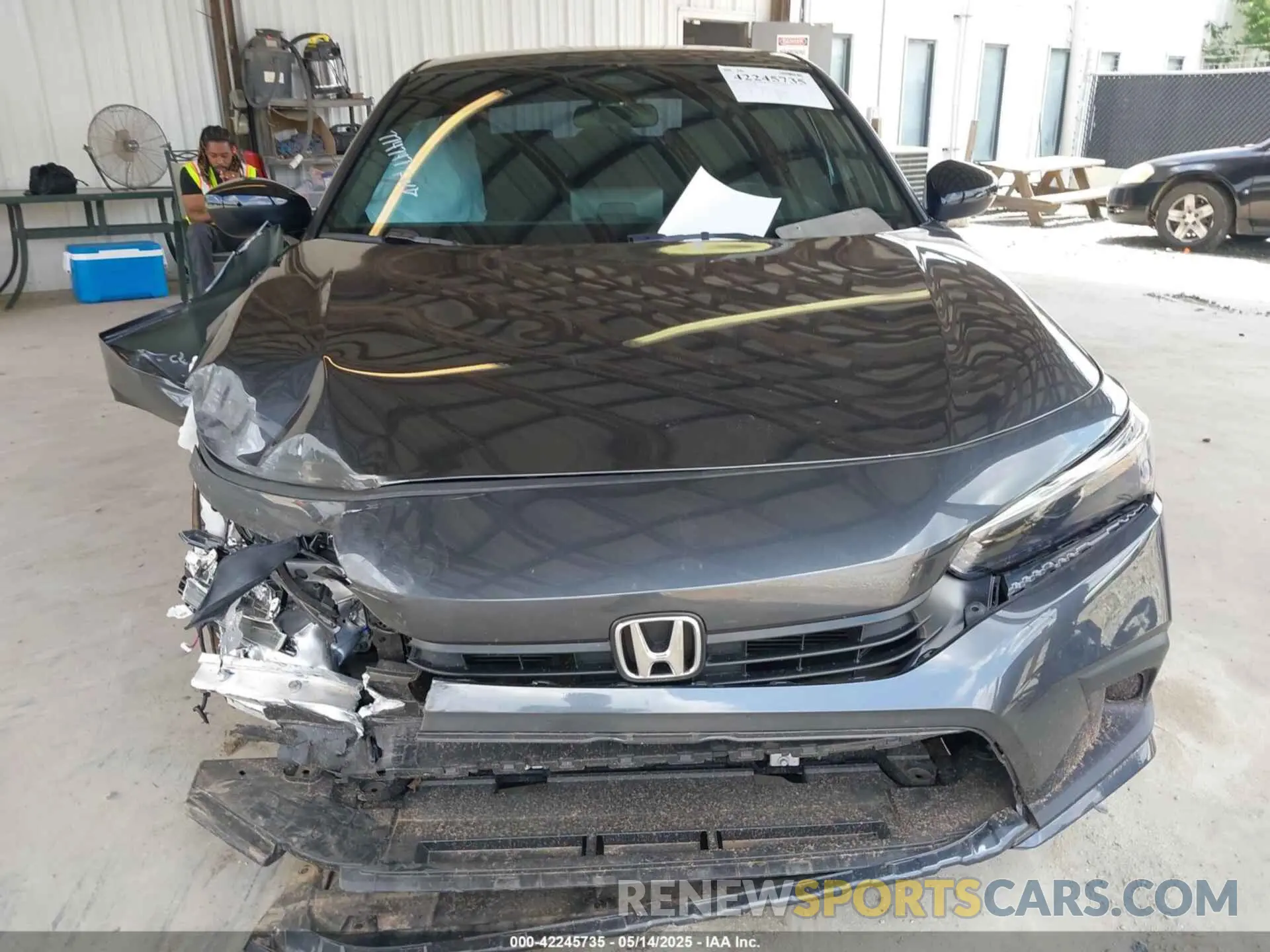 12 Photograph of a damaged car 2HGFE2F57RH569044 HONDA CIVIC 2024