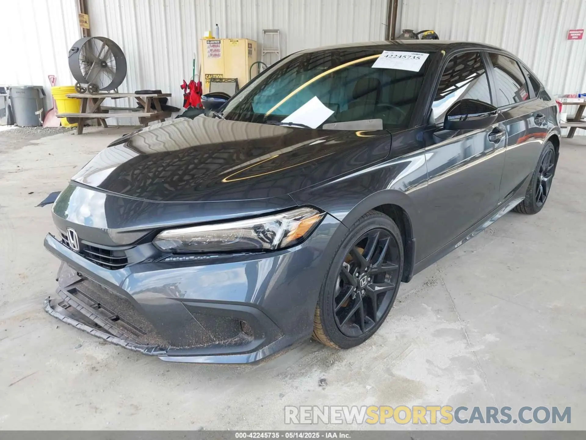 2 Photograph of a damaged car 2HGFE2F57RH569044 HONDA CIVIC 2024