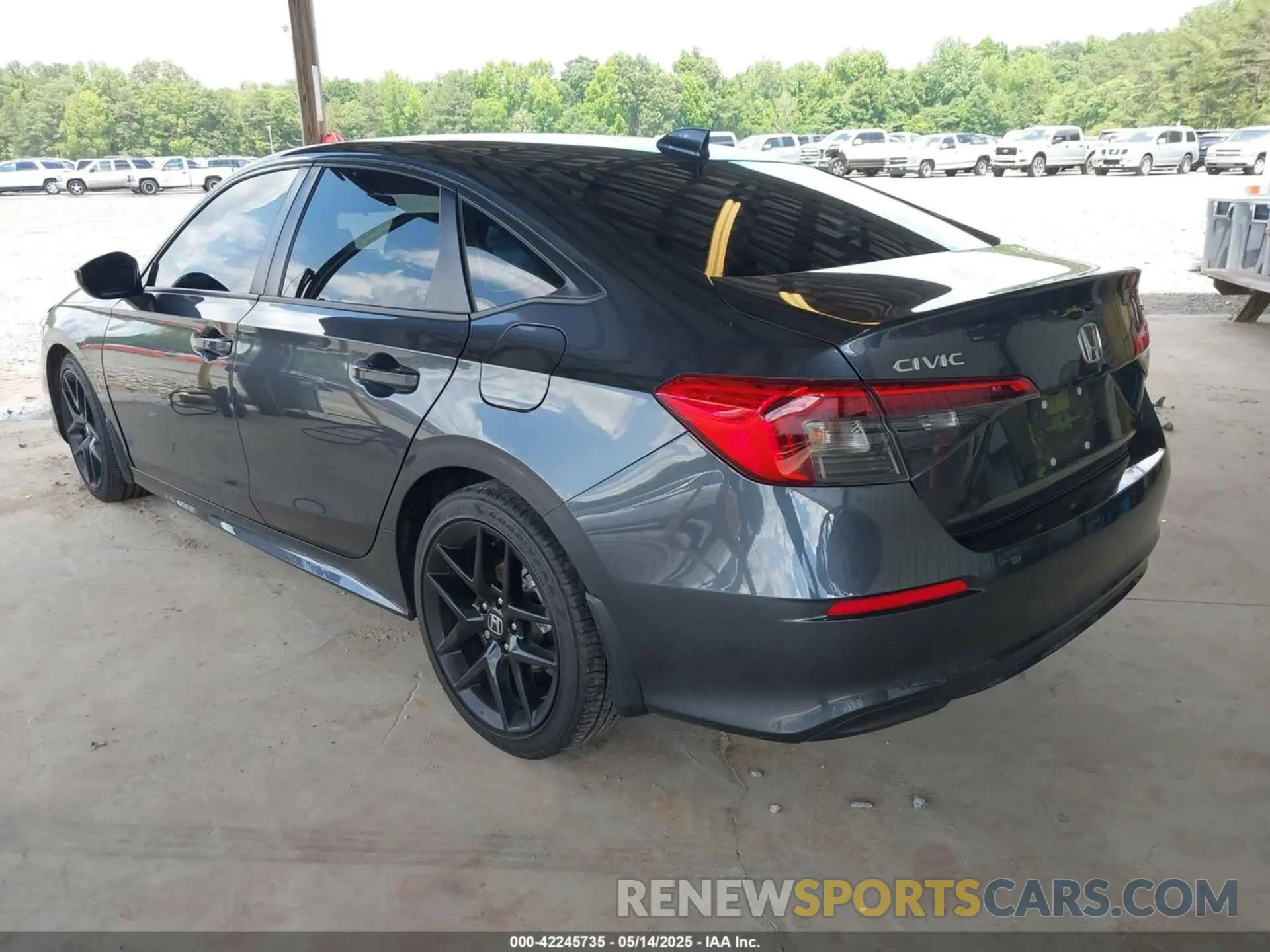 3 Photograph of a damaged car 2HGFE2F57RH569044 HONDA CIVIC 2024