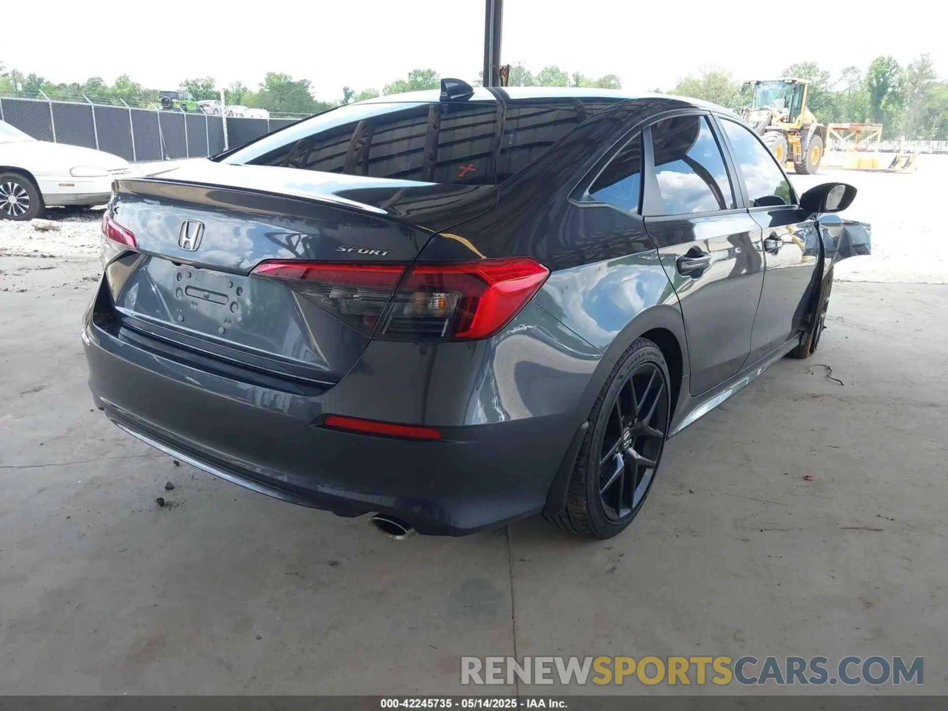 4 Photograph of a damaged car 2HGFE2F57RH569044 HONDA CIVIC 2024