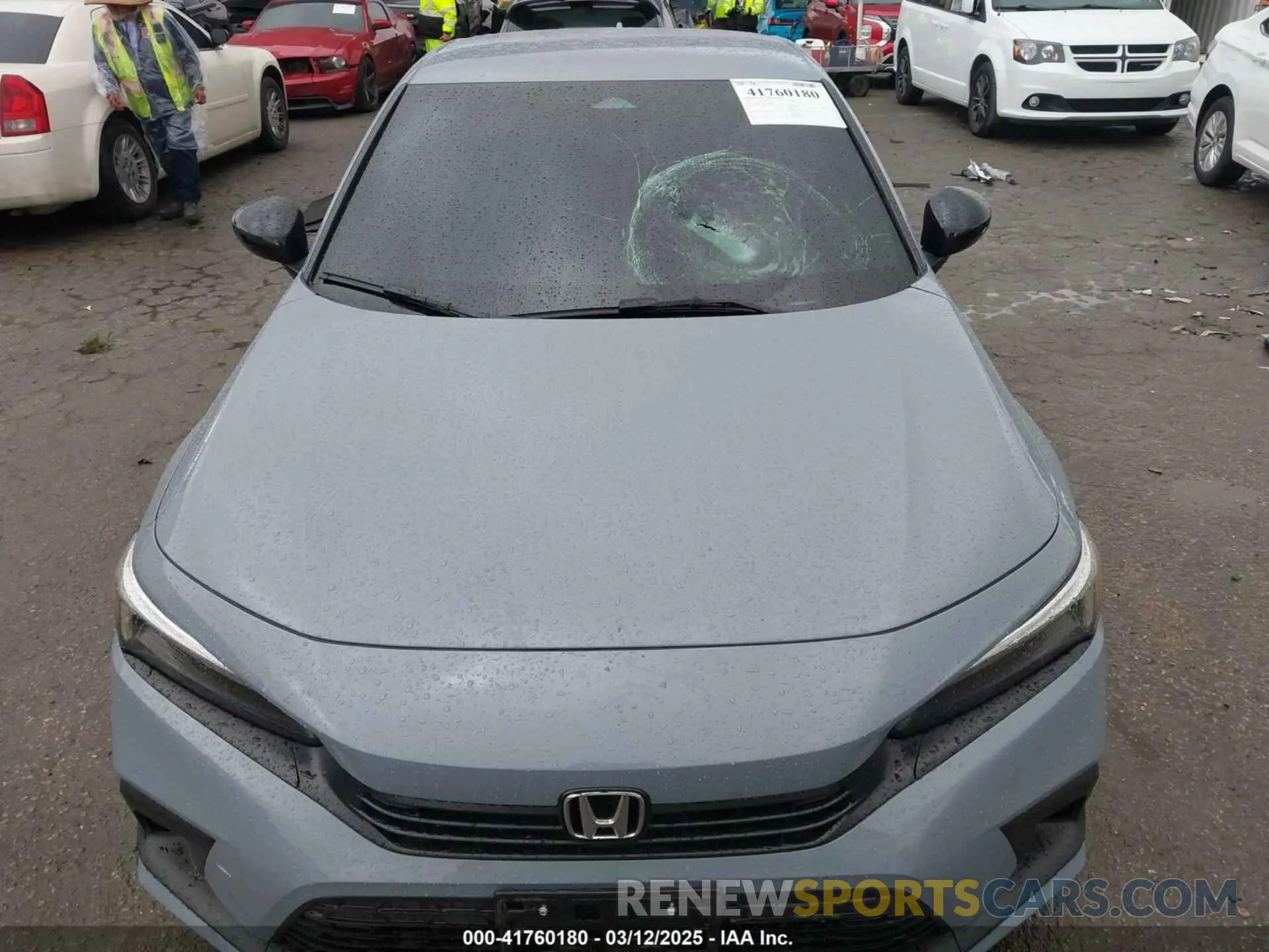 6 Photograph of a damaged car 2HGFE2F57RH574485 HONDA CIVIC 2024