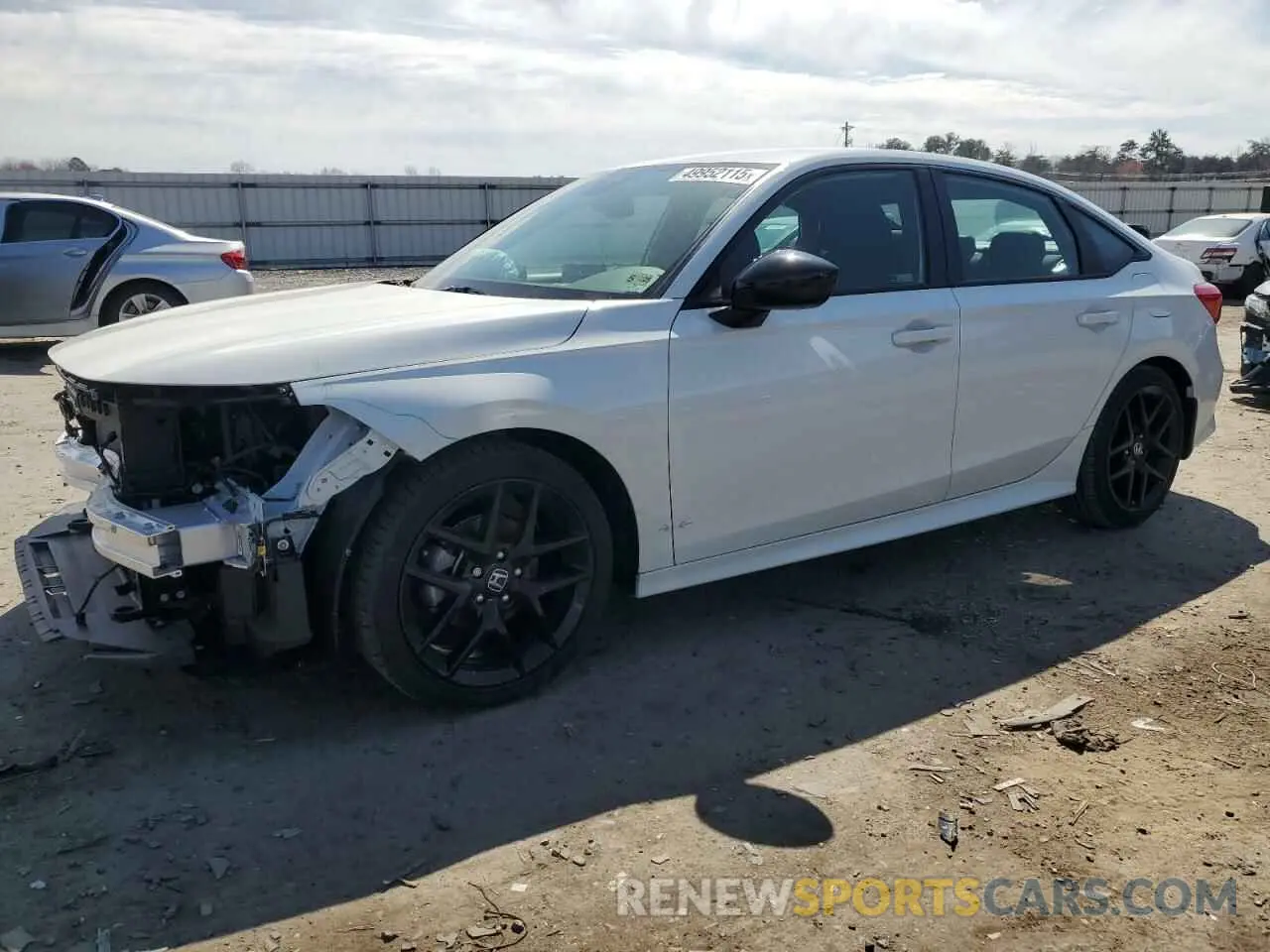 1 Photograph of a damaged car 2HGFE2F57RH579475 HONDA CIVIC 2024