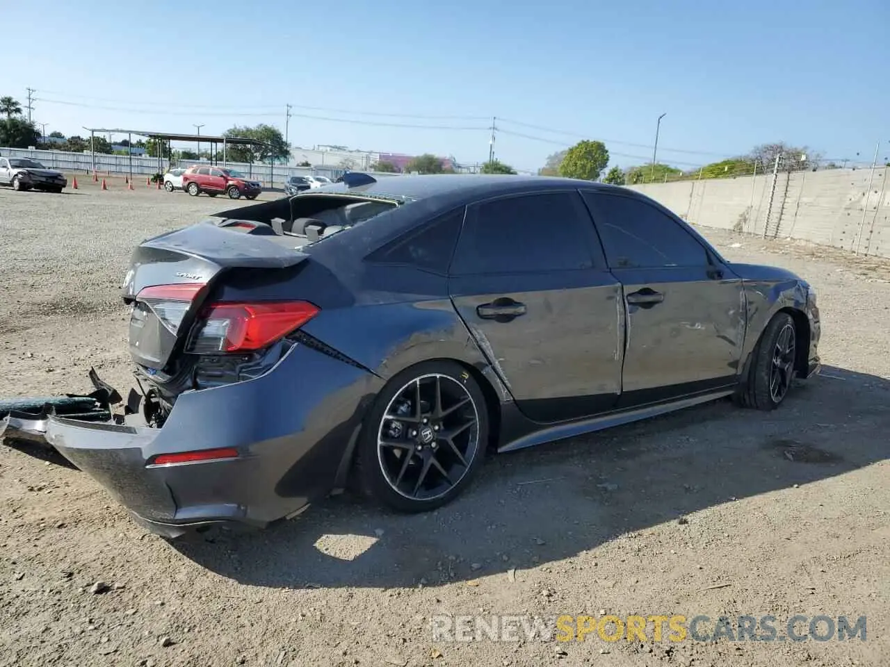 3 Photograph of a damaged car 2HGFE2F57RH586278 HONDA CIVIC 2024