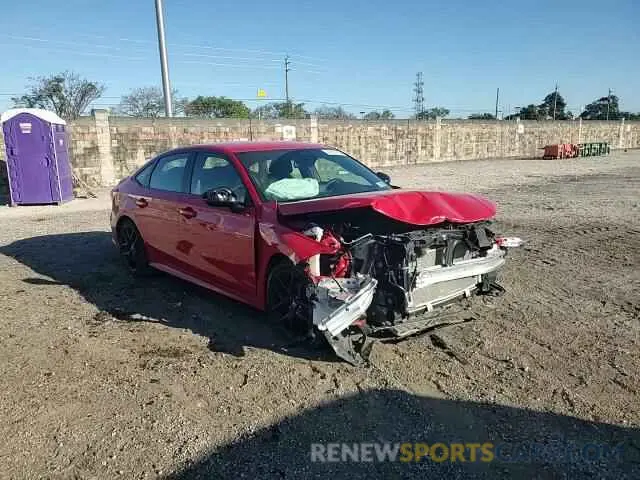 10 Photograph of a damaged car 2HGFE2F57RH590573 HONDA CIVIC 2024