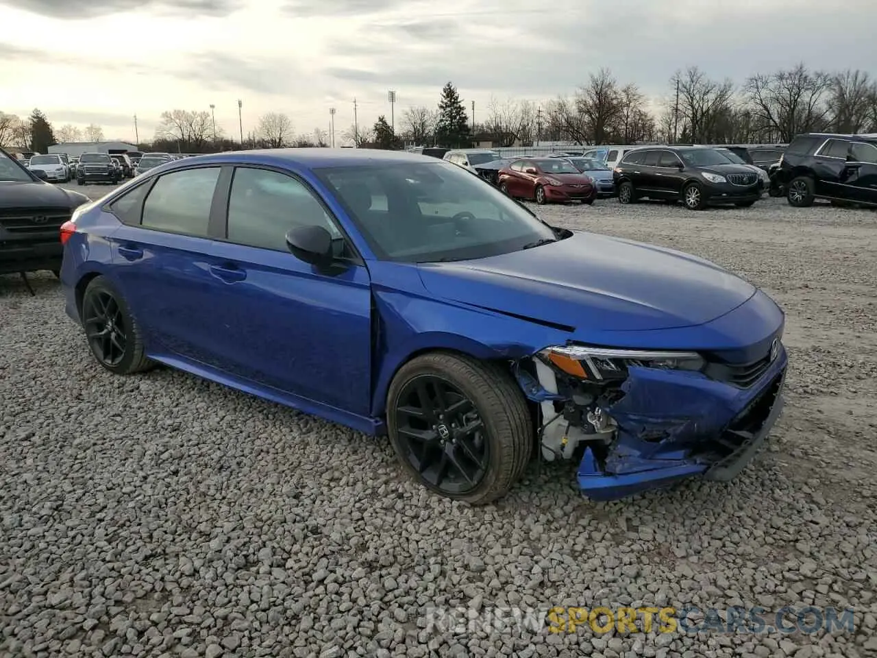 4 Photograph of a damaged car 2HGFE2F57RH594946 HONDA CIVIC 2024