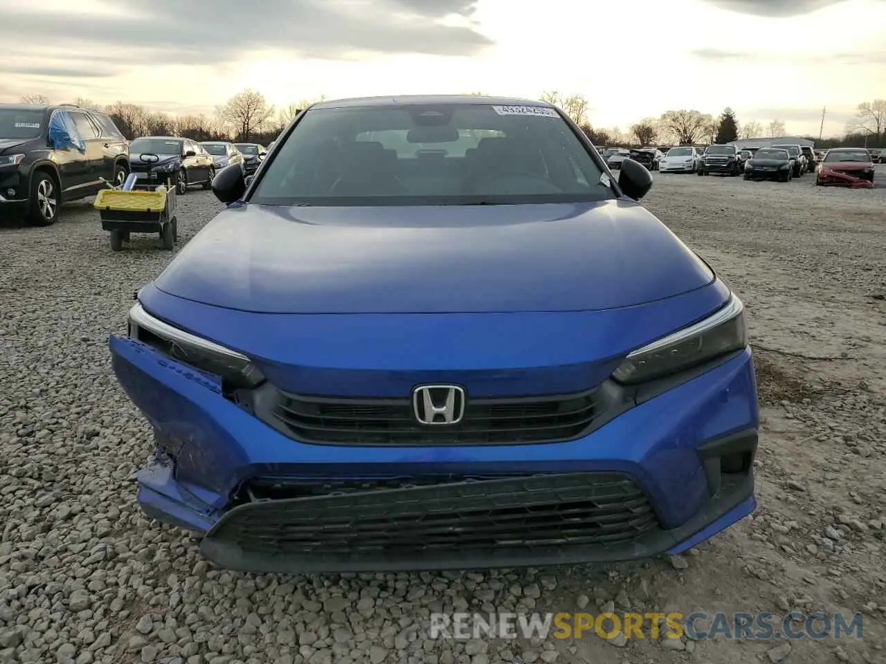 5 Photograph of a damaged car 2HGFE2F57RH594946 HONDA CIVIC 2024