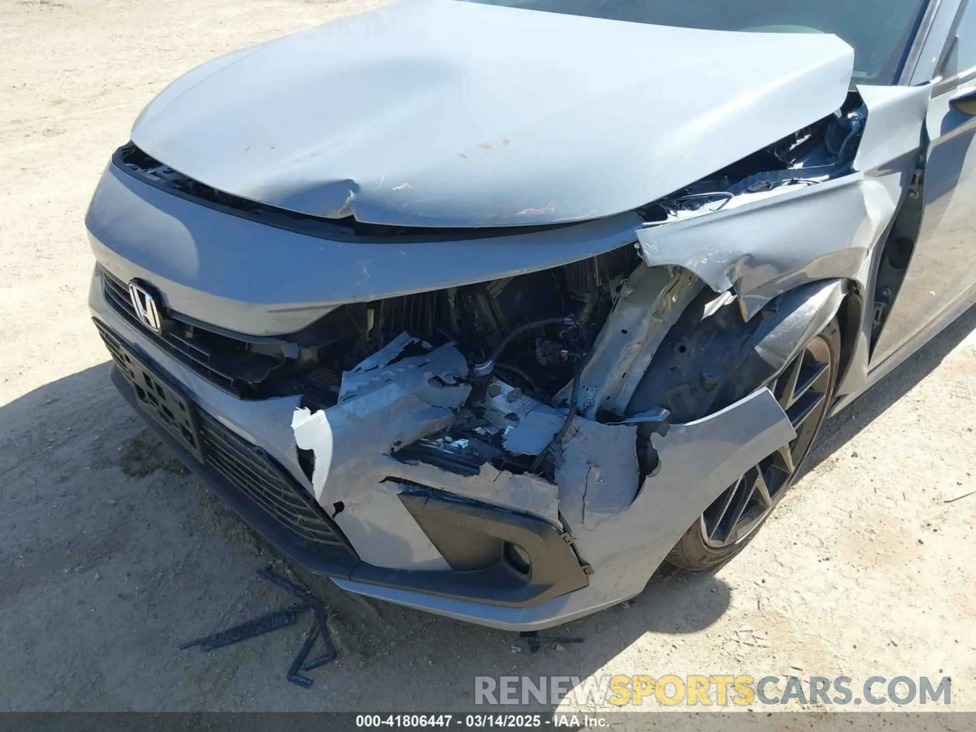 6 Фотография поврежденного автомобиля 2HGFE2F58RH511881 HONDA CIVIC 2024