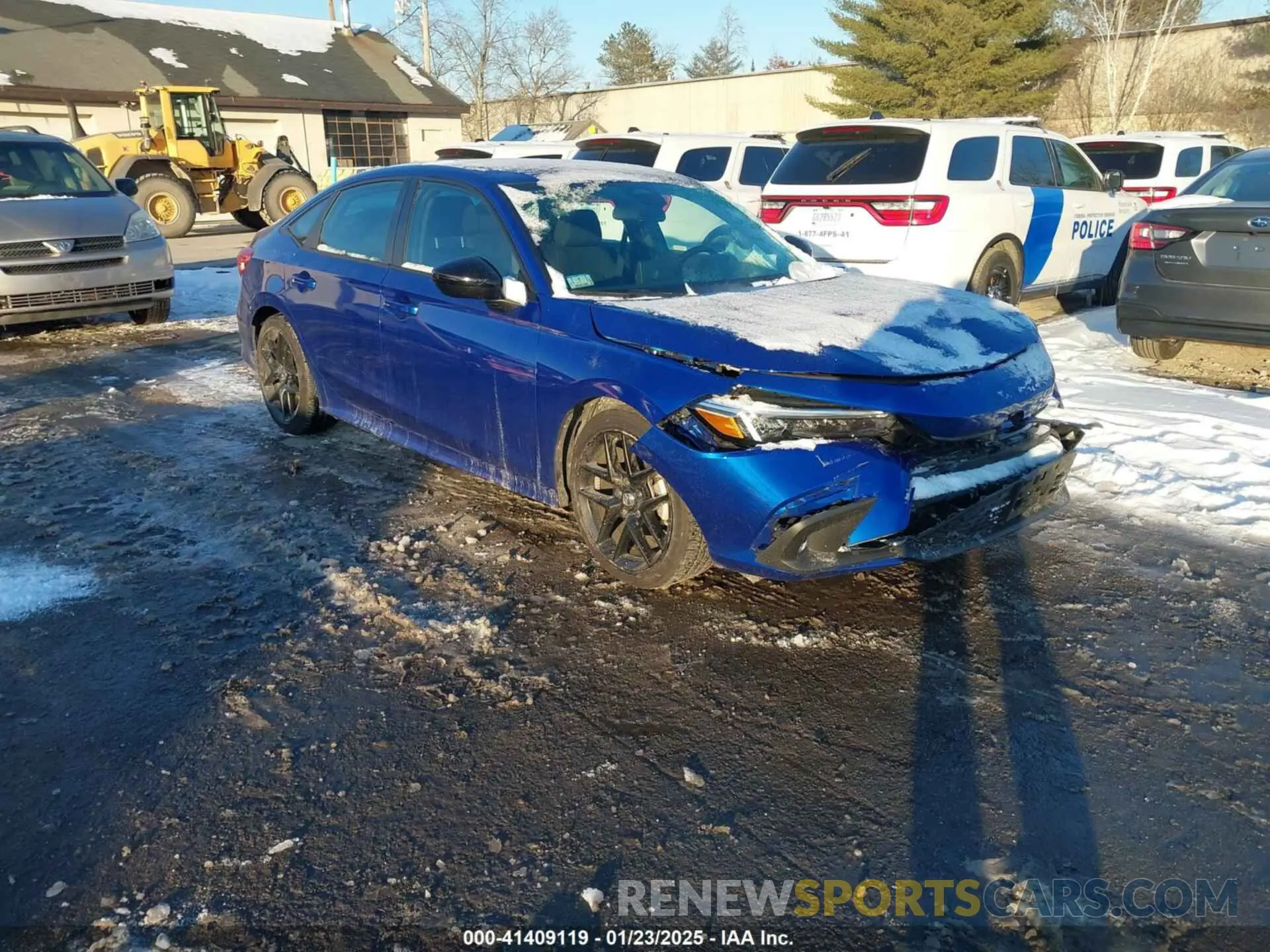 1 Photograph of a damaged car 2HGFE2F58RH517244 HONDA CIVIC 2024