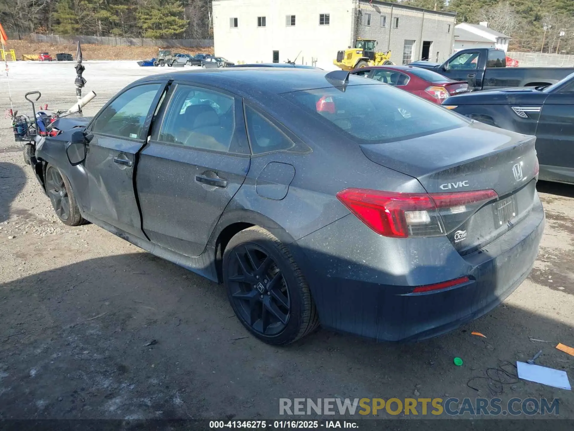 3 Photograph of a damaged car 2HGFE2F58RH544301 HONDA CIVIC 2024