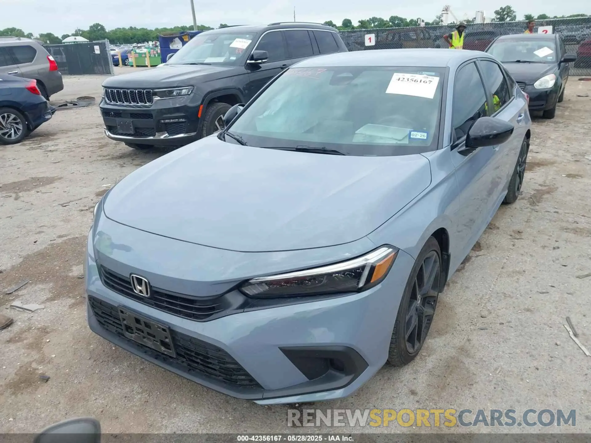 2 Photograph of a damaged car 2HGFE2F58RH556352 HONDA CIVIC 2024