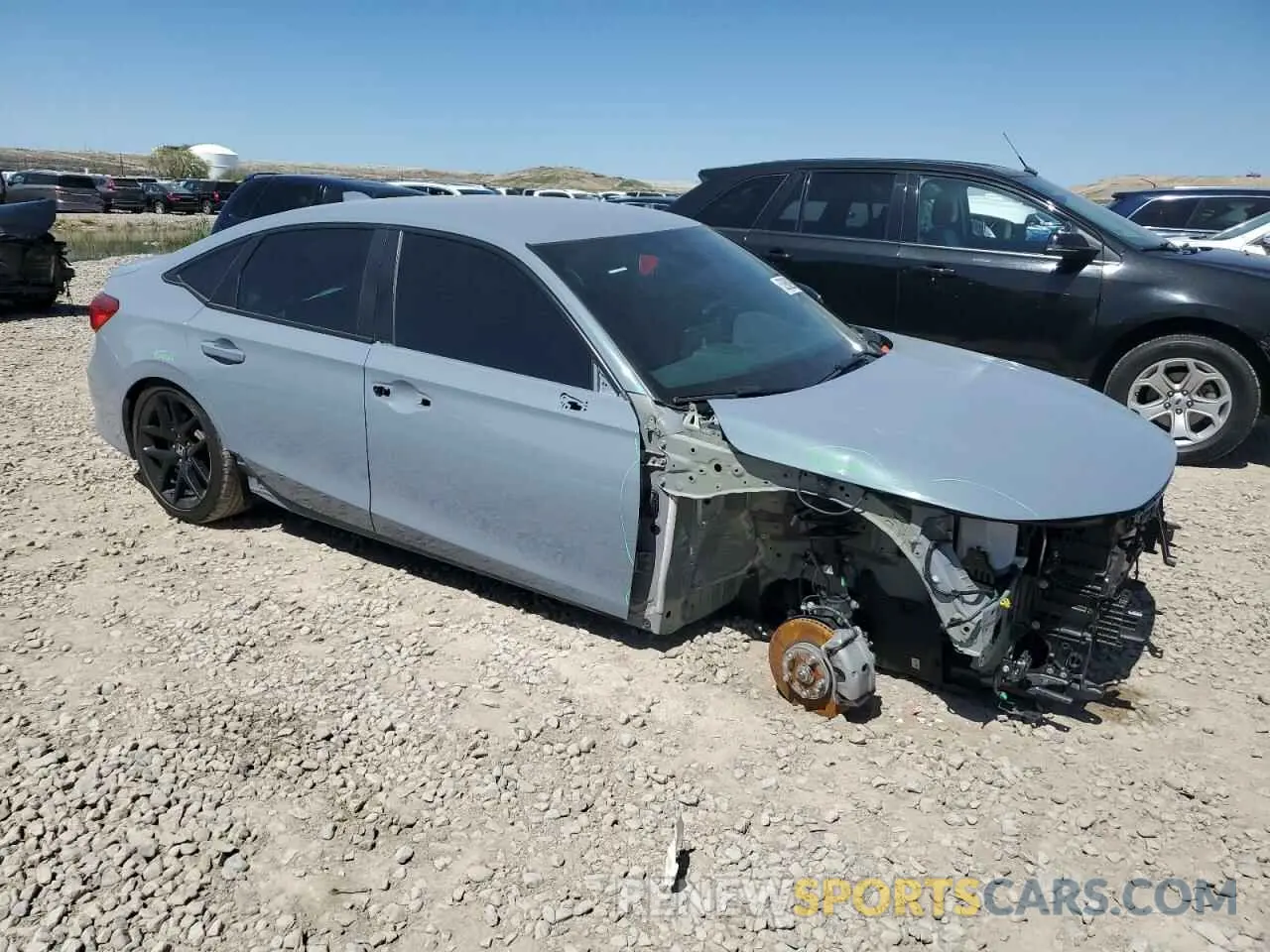 4 Фотография поврежденного автомобиля 2HGFE2F58RH558442 HONDA CIVIC 2024