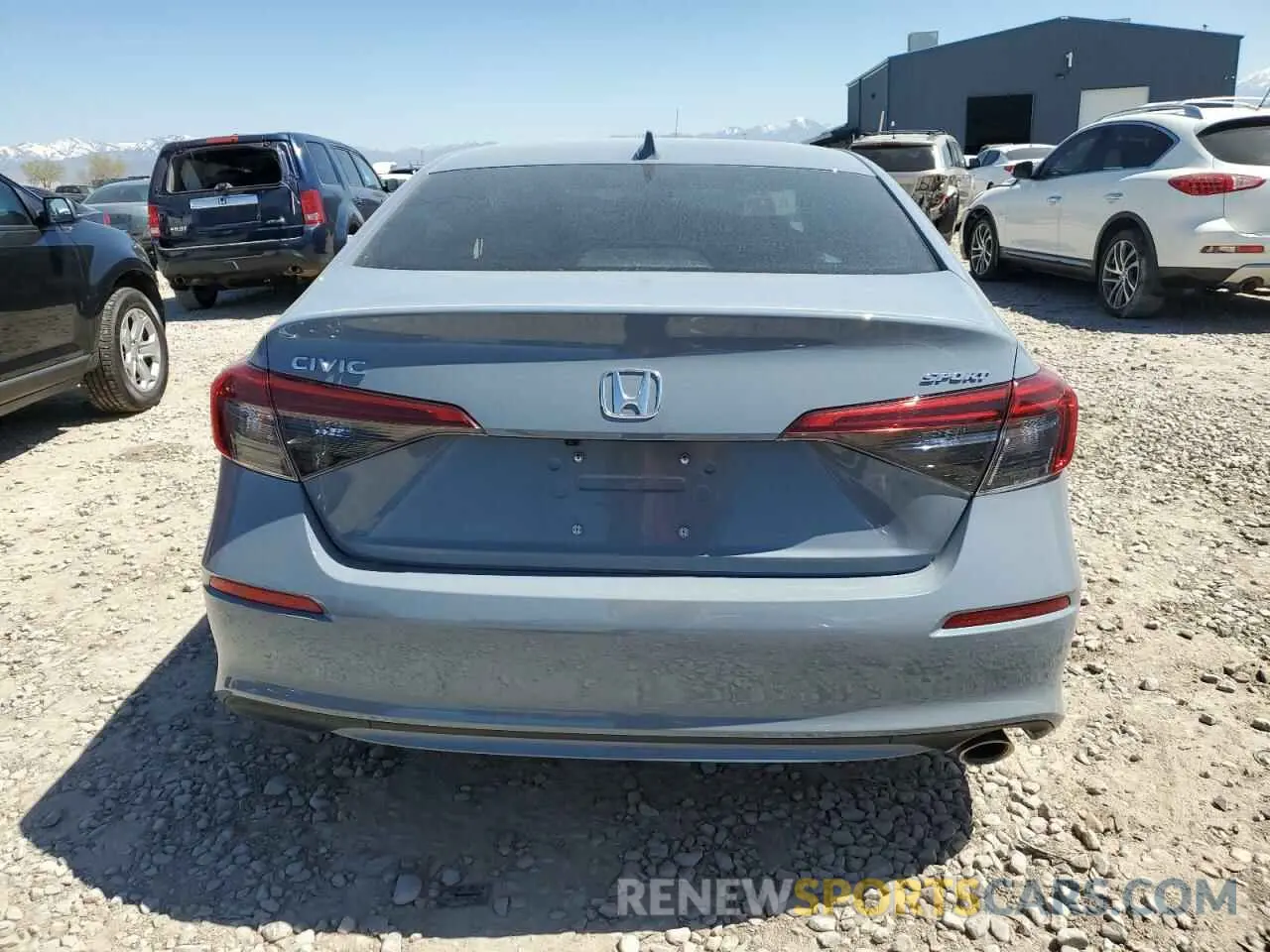 6 Фотография поврежденного автомобиля 2HGFE2F58RH558442 HONDA CIVIC 2024
