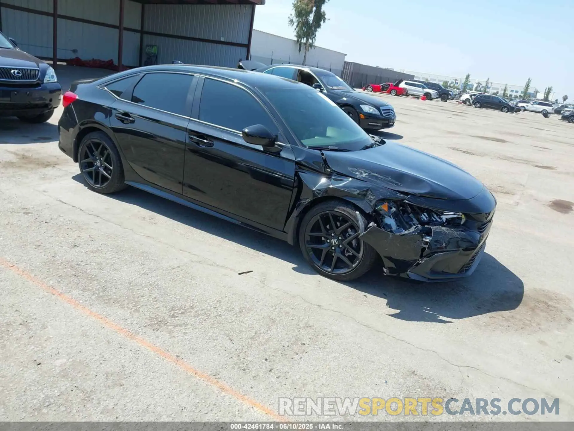 1 Photograph of a damaged car 2HGFE2F58RH569795 HONDA CIVIC 2024