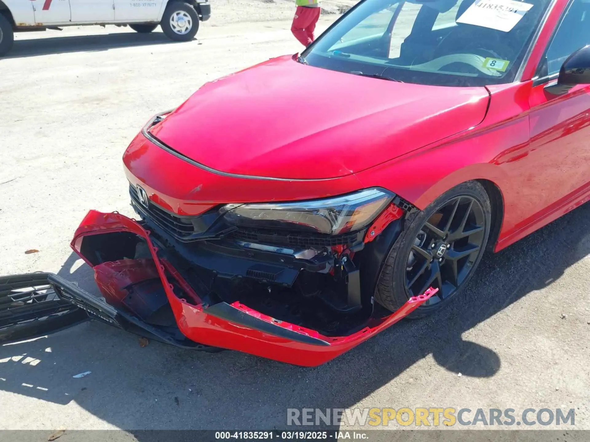 6 Photograph of a damaged car 2HGFE2F58RH569988 HONDA CIVIC 2024